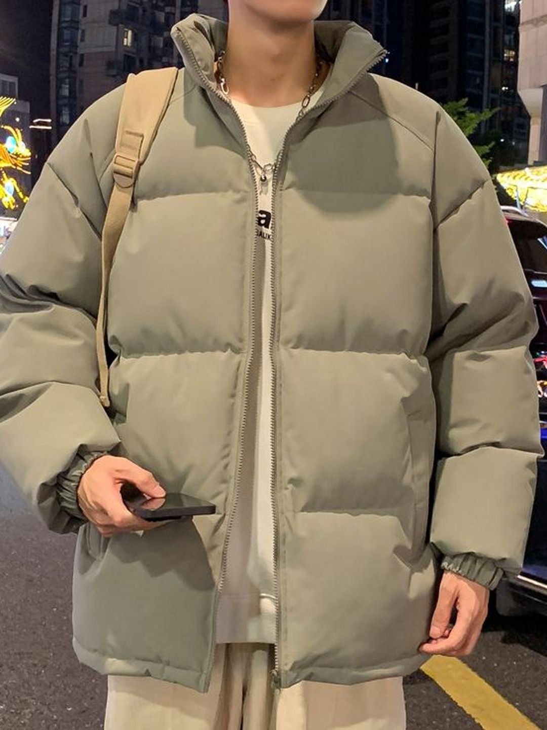 StyleCast x Revolte Stand Collar Padded Jacket