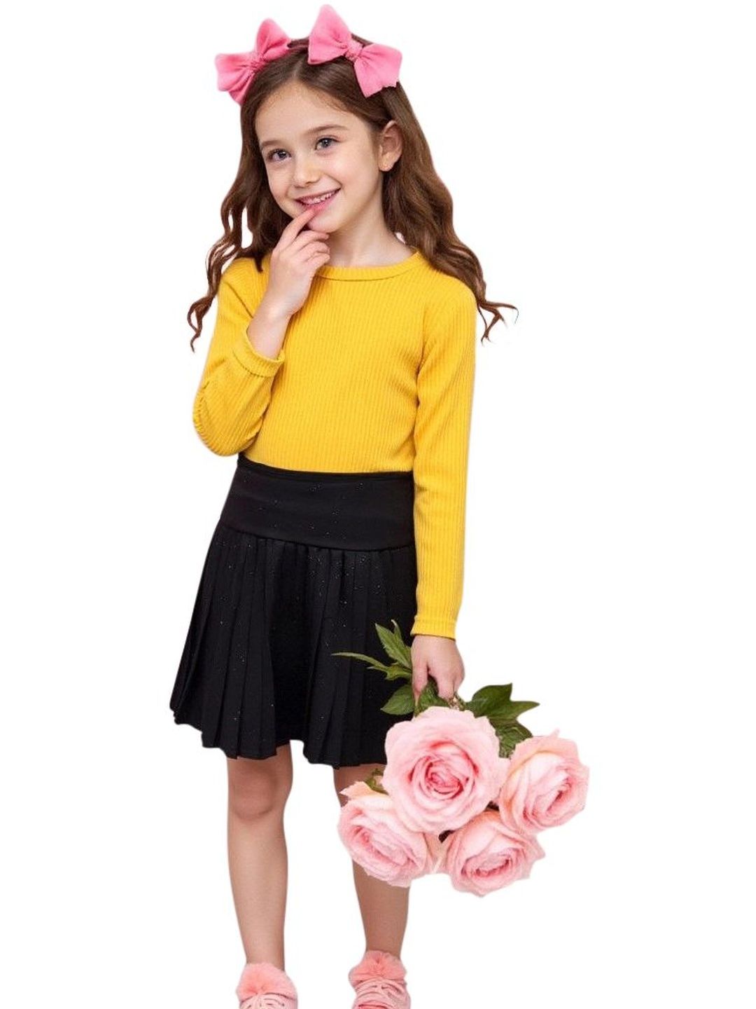 StyleCast x Revolte Girls Top With Skirt