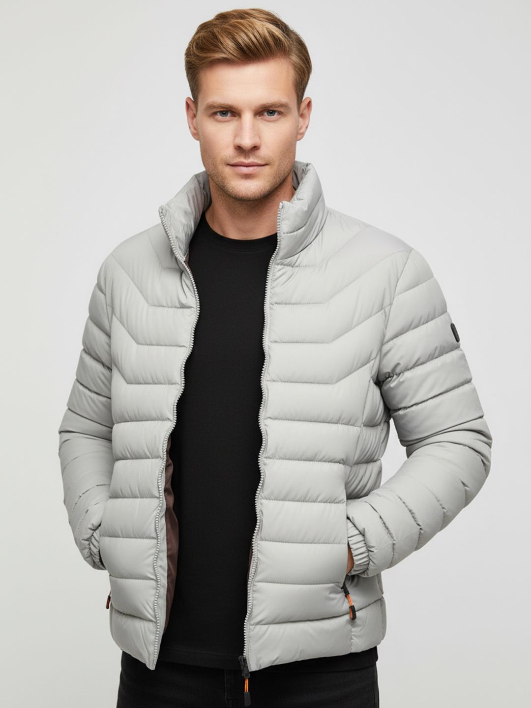 Mast & Harbour Men Hooded Long Sleeves Puffer Jacket