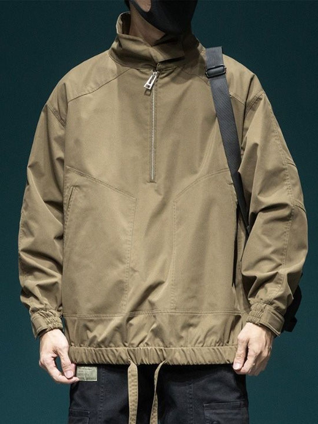 StyleCast x Revolte Stand Collar Tailored Jacket