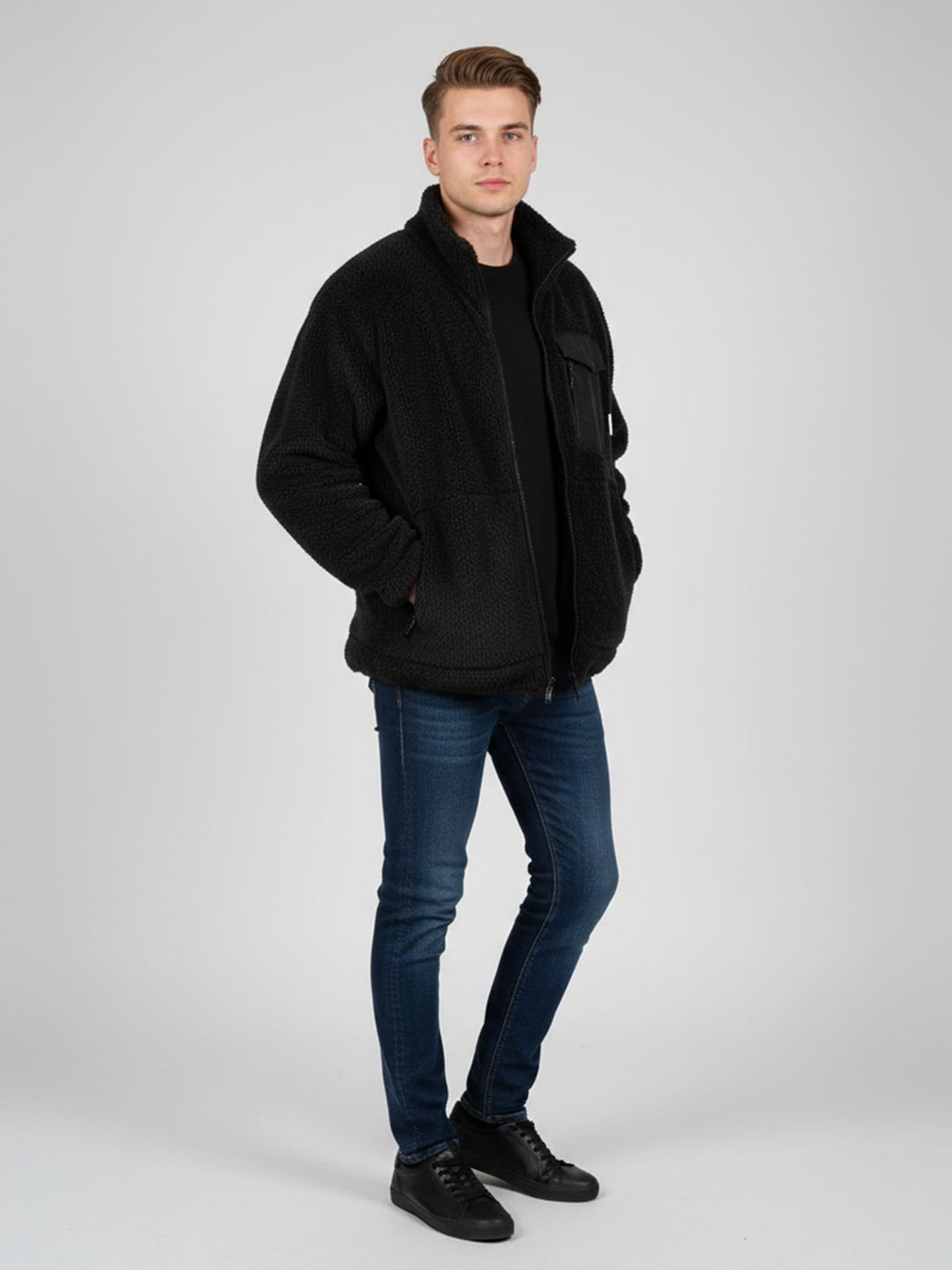 Mast & Harbour Men Spread Collar Tailored Jacket
