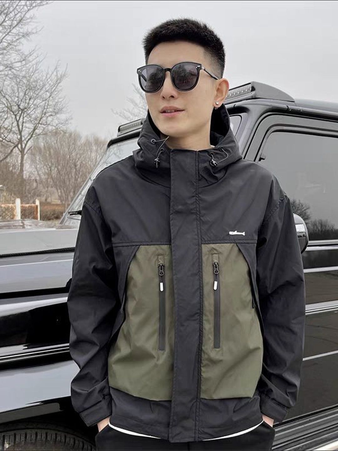 StyleCast x Revolte Hooded Tailored Jacket