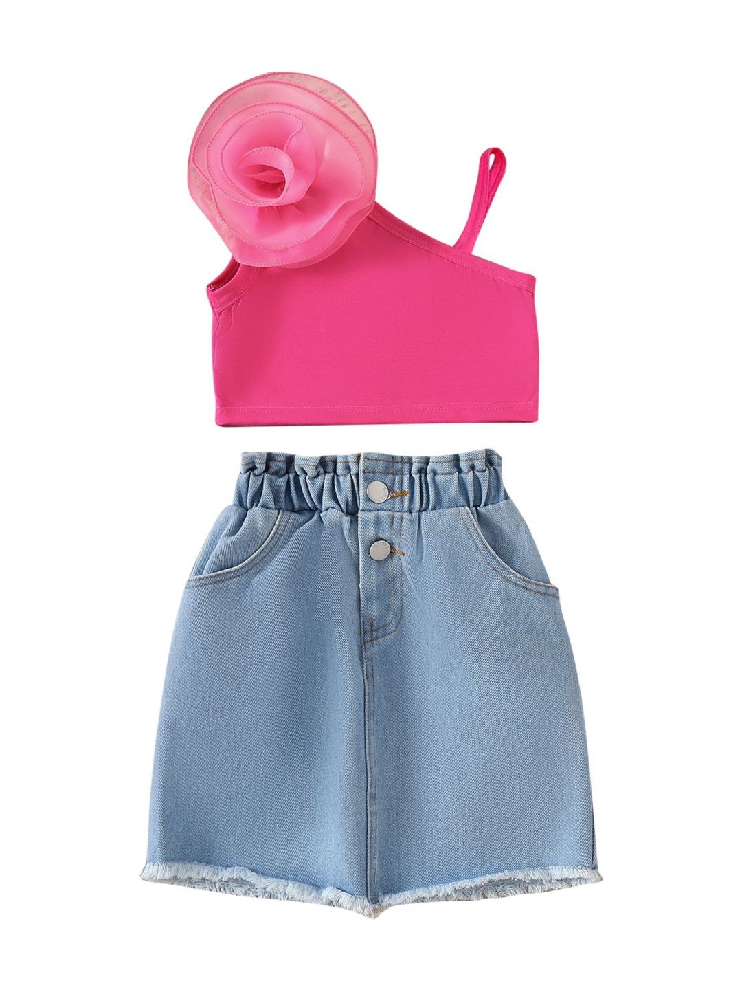 StyleCast x Revolte Girls Top With Skirt Clothing Set