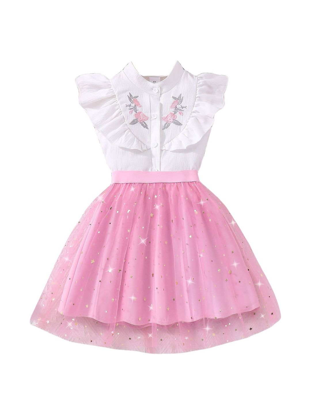 StyleCast x Revolte Girls Top With Skirt