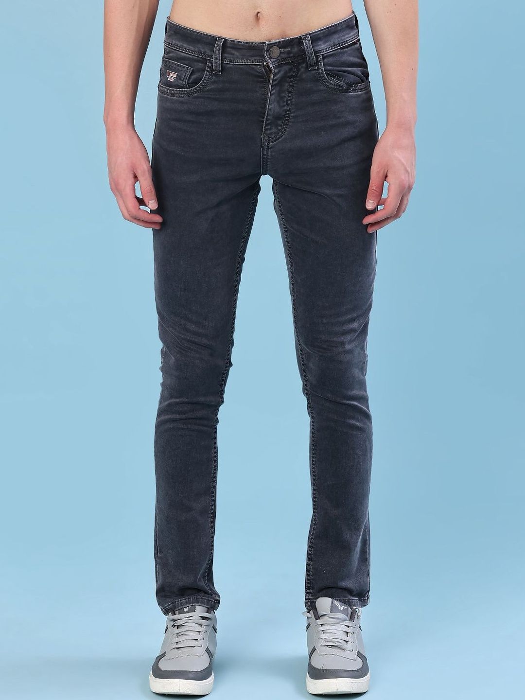V-Mart Men Mid-Rise Cotton Slim Fit Stretchable Jeans