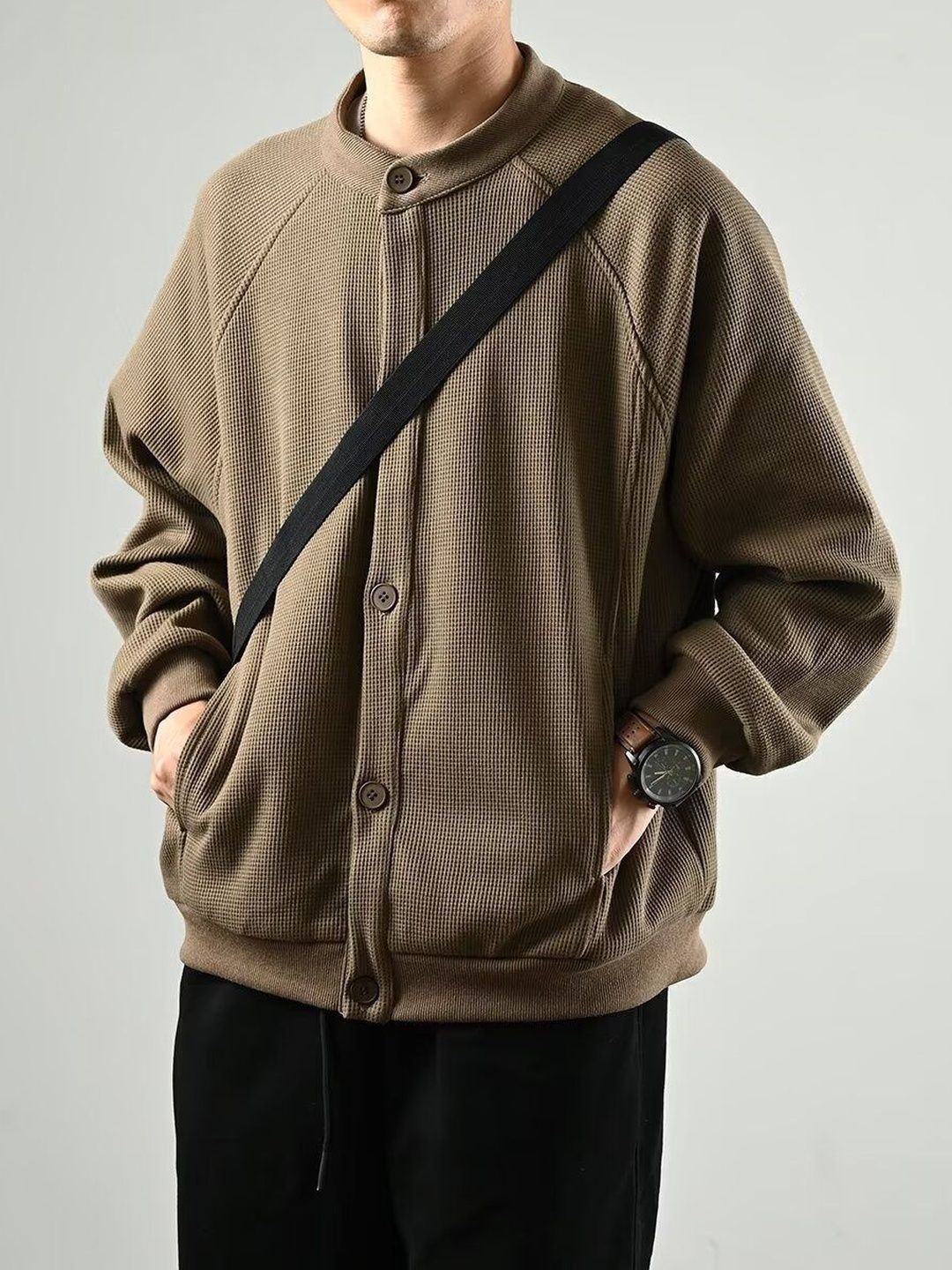 StyleCast x Revolte Collarless Tailored Jacket