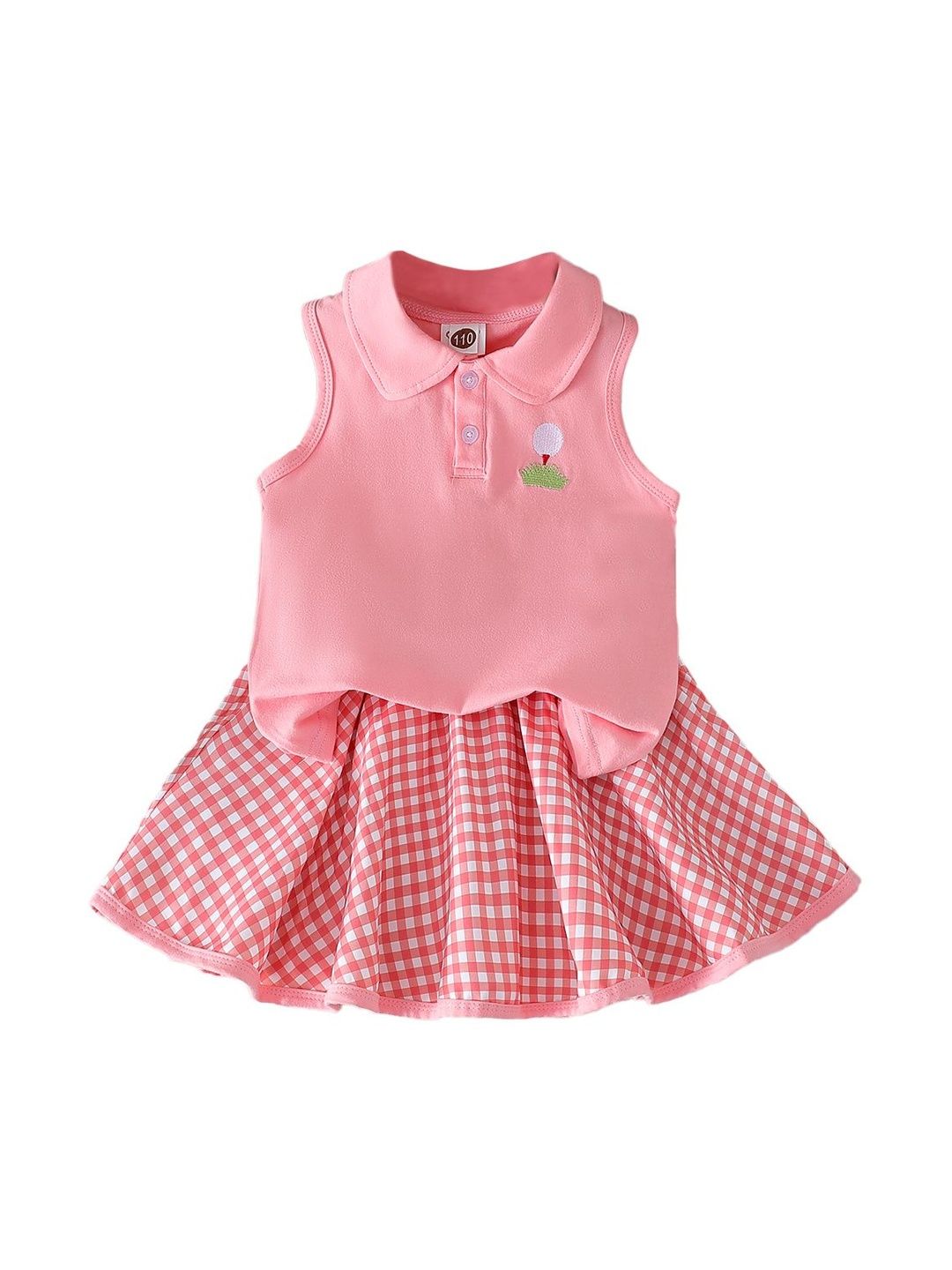 StyleCast x Revolte Girls Top With Skirt Clothing Set