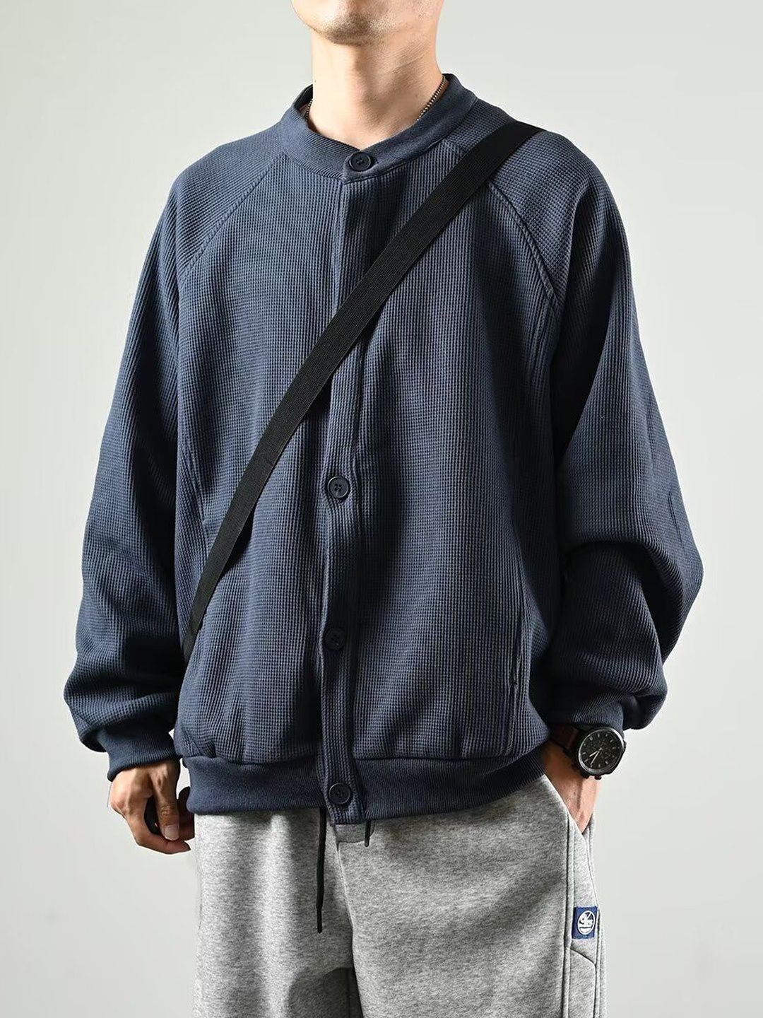 StyleCast x Revolte Stand Collar Tailored Jacket