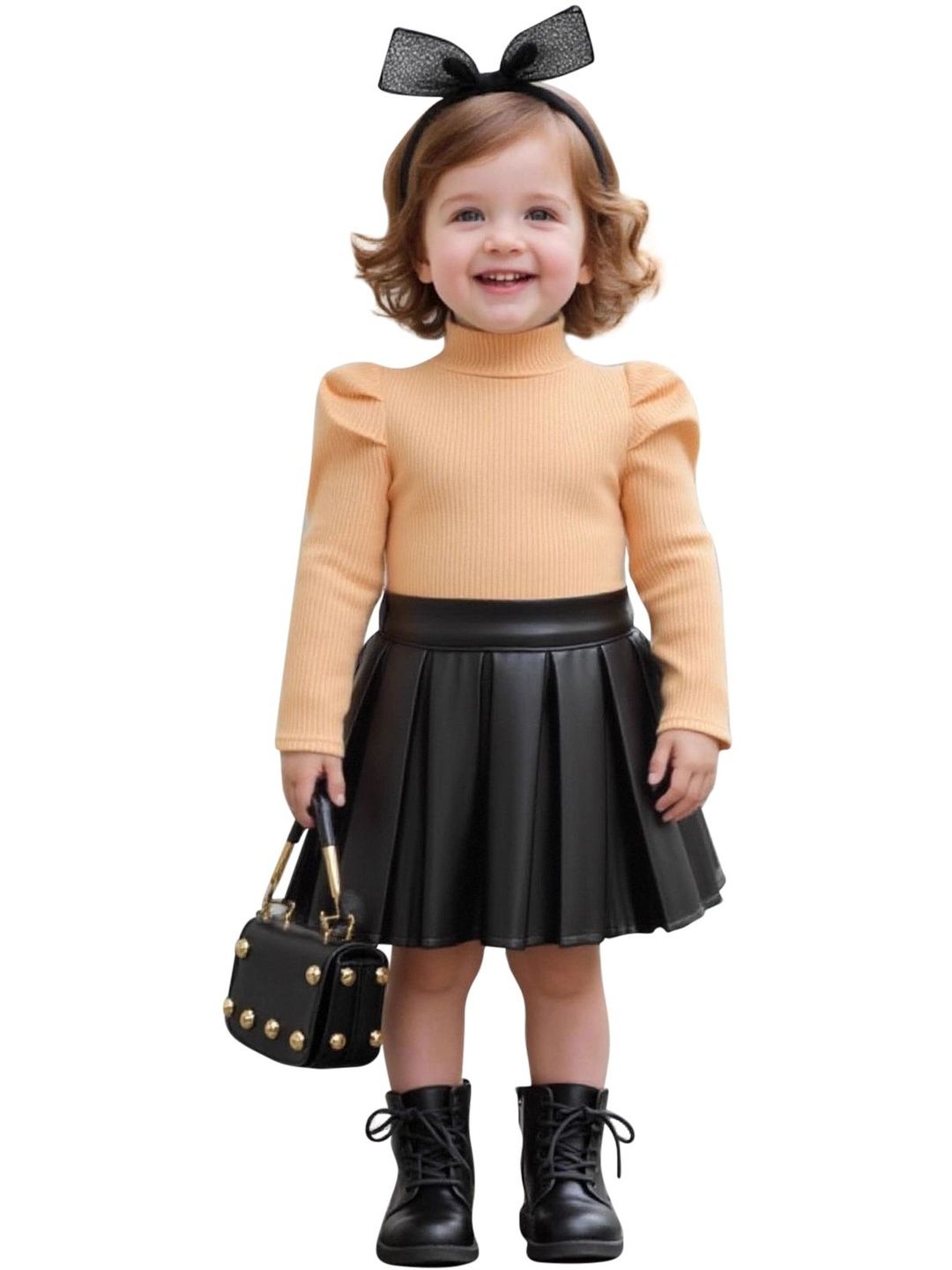 StyleCast x Revolte Girls Top With Skirt Clothing Set