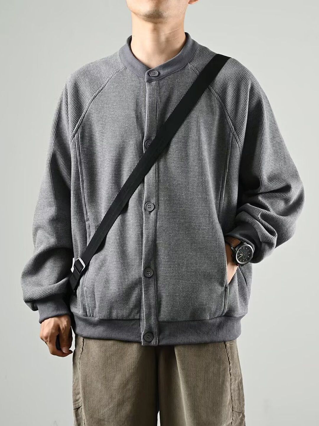 StyleCast x Revolte Stand Collar Tailored Jacket