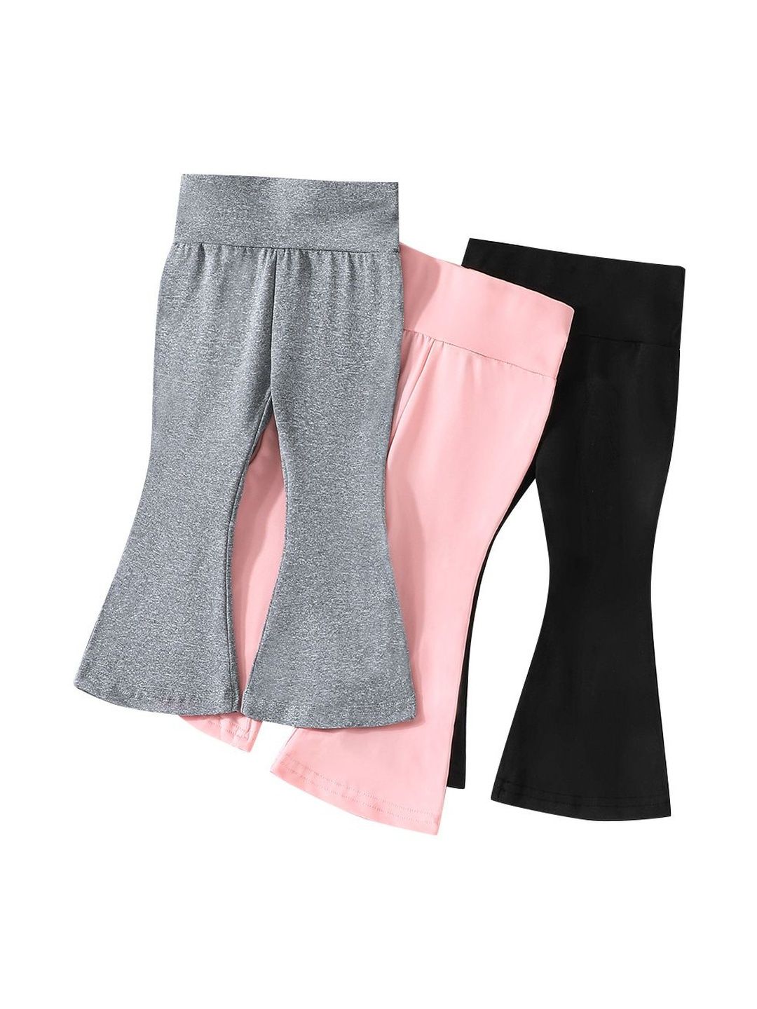 StyleCast x Revolte Pack Of 3 Girls Straight Fit Mid-Rise Trouser