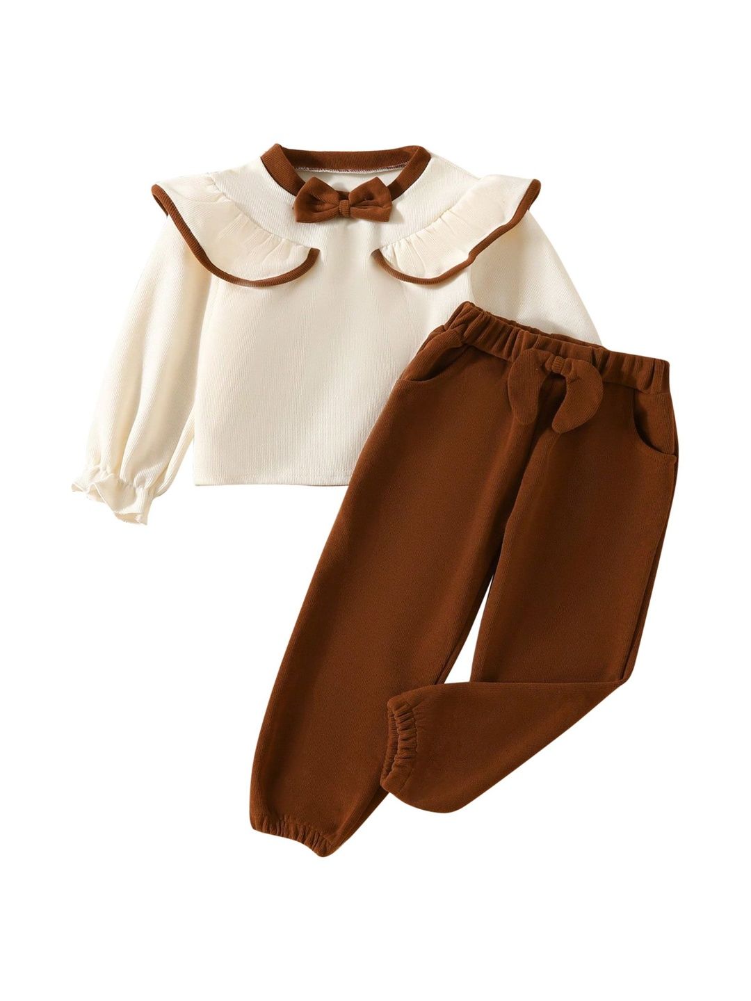 StyleCast x Revolte Girls Round Neck Top With Pyjamas