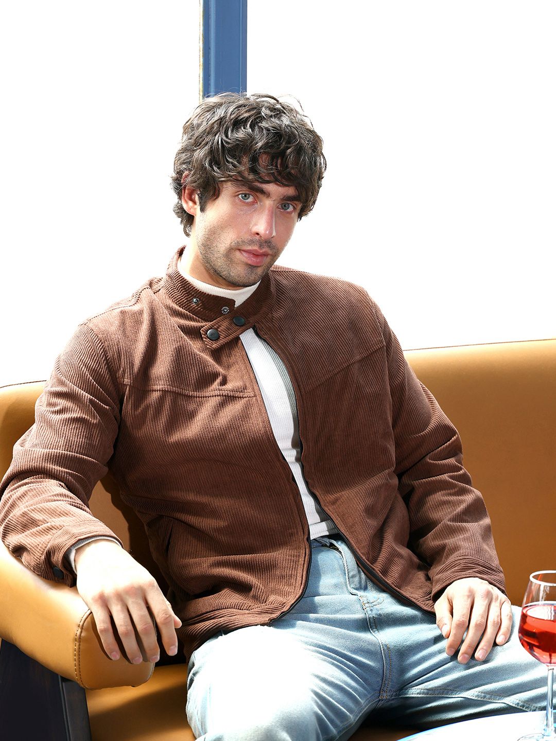 CAHOOT Men Lightweight Corduroy Rider Jacket