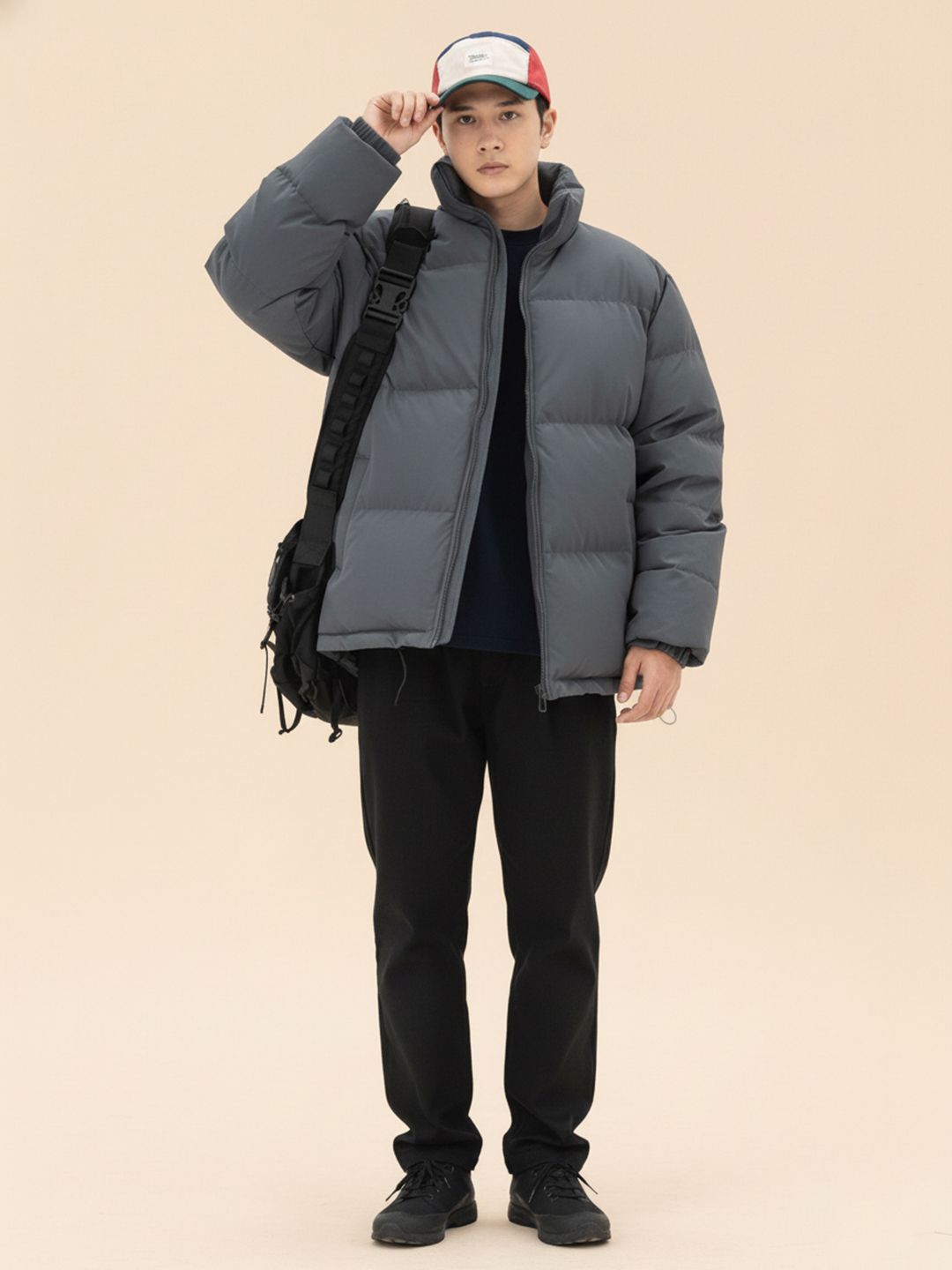 Mast & Harbour Shawl Collar Parka Jacket