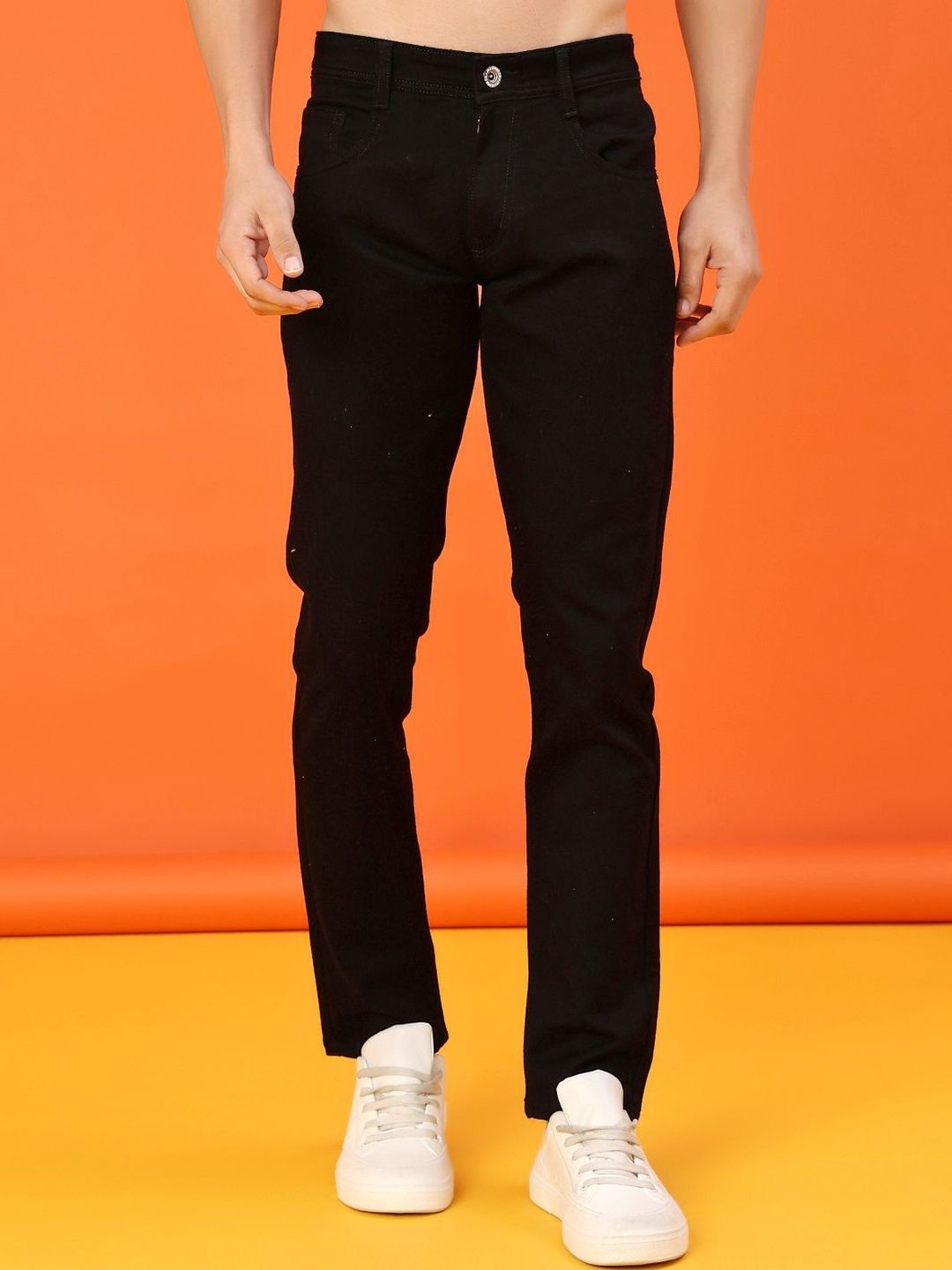 V-Mart Men Cotton Denim Mid-Rise Stretchable Jeans