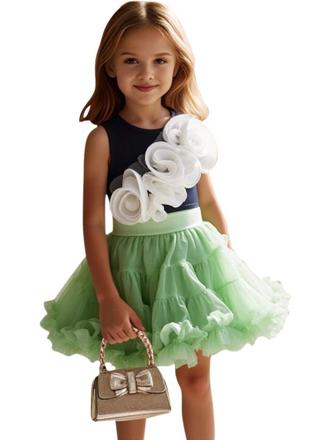 StyleCast x Revolte Girls Top With Skirt