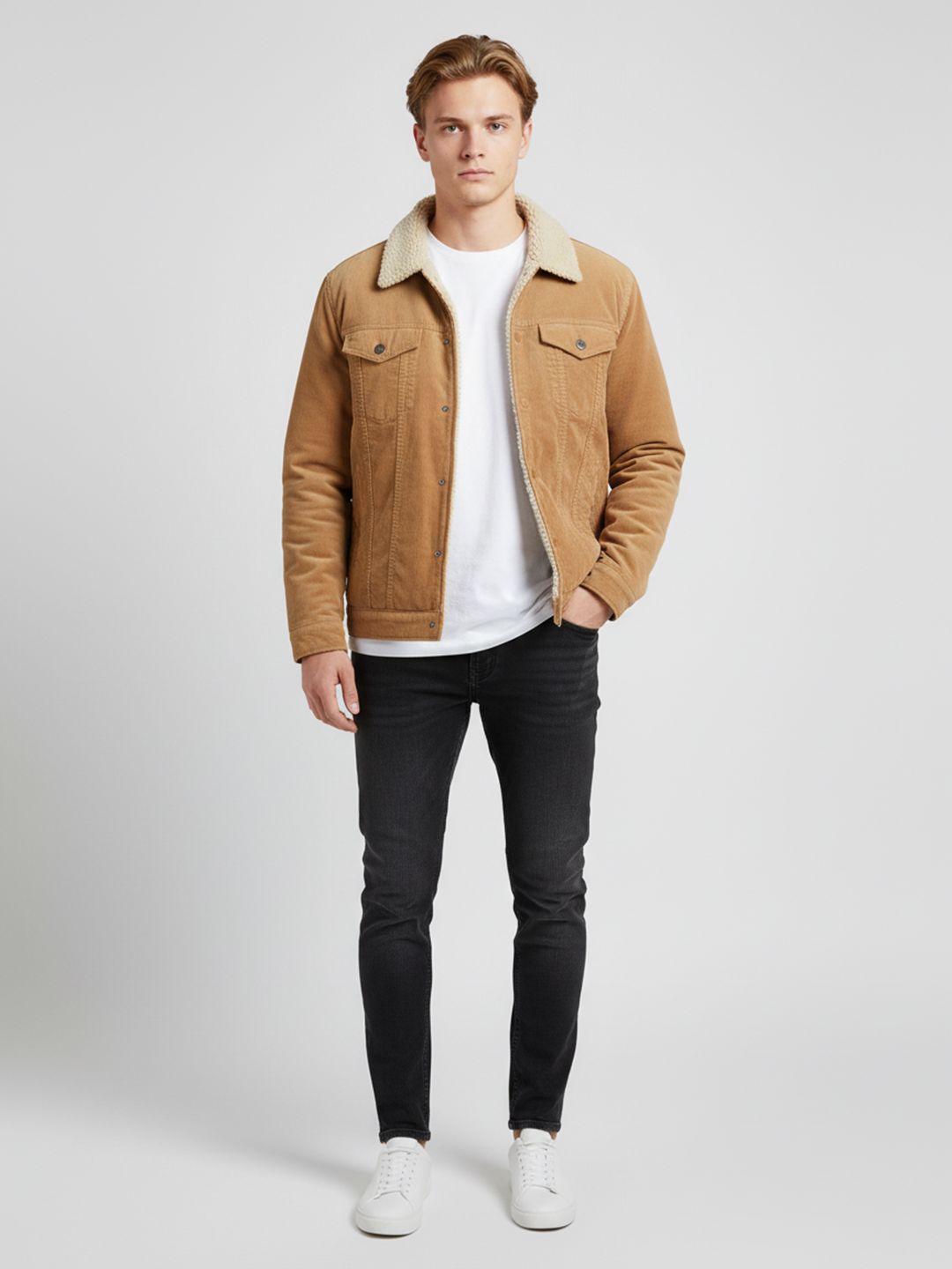 Mast & Harbour Men Open Front Jacket
