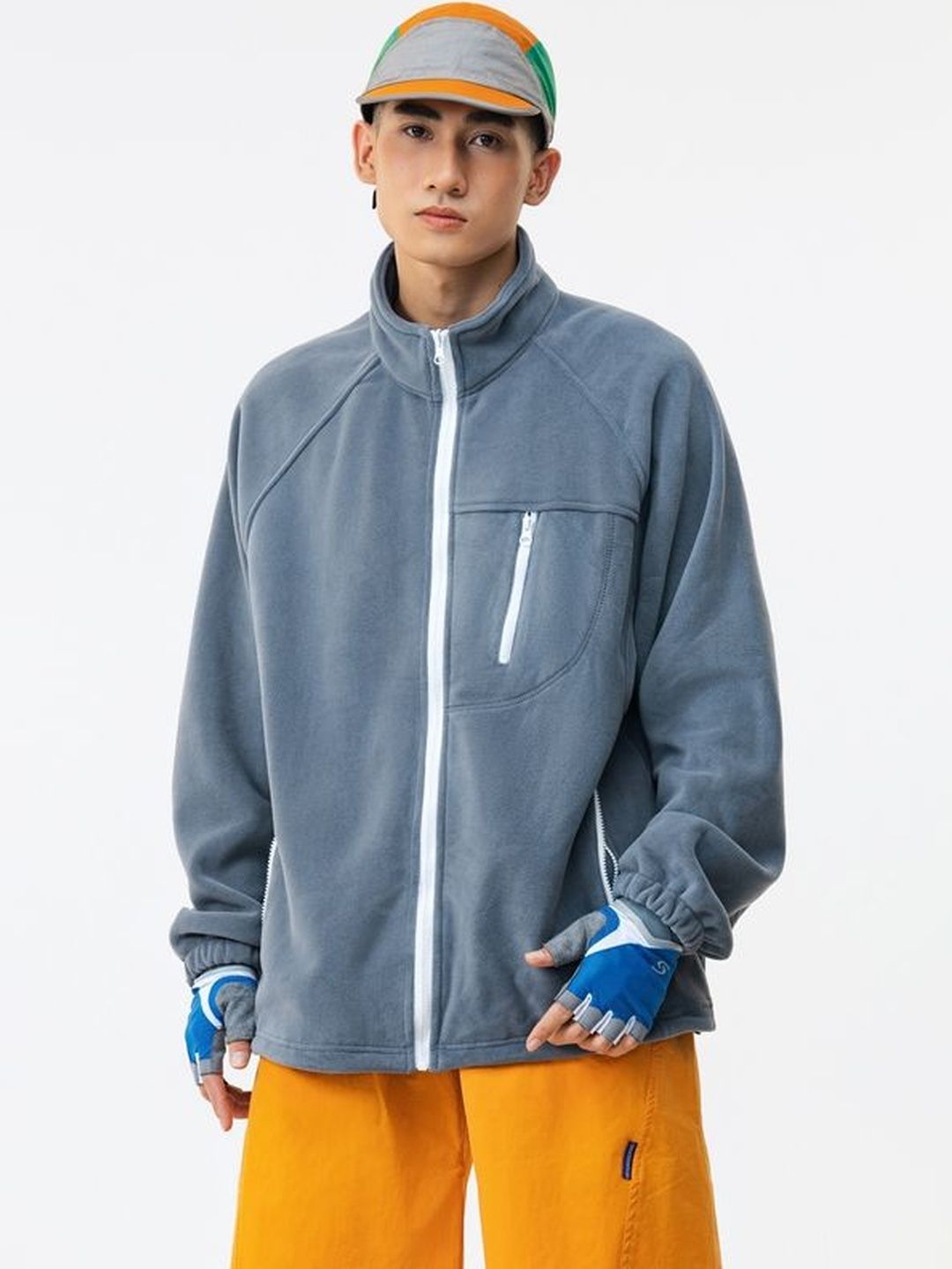 StyleCast x Revolte Stand Collar Tailored Jacket