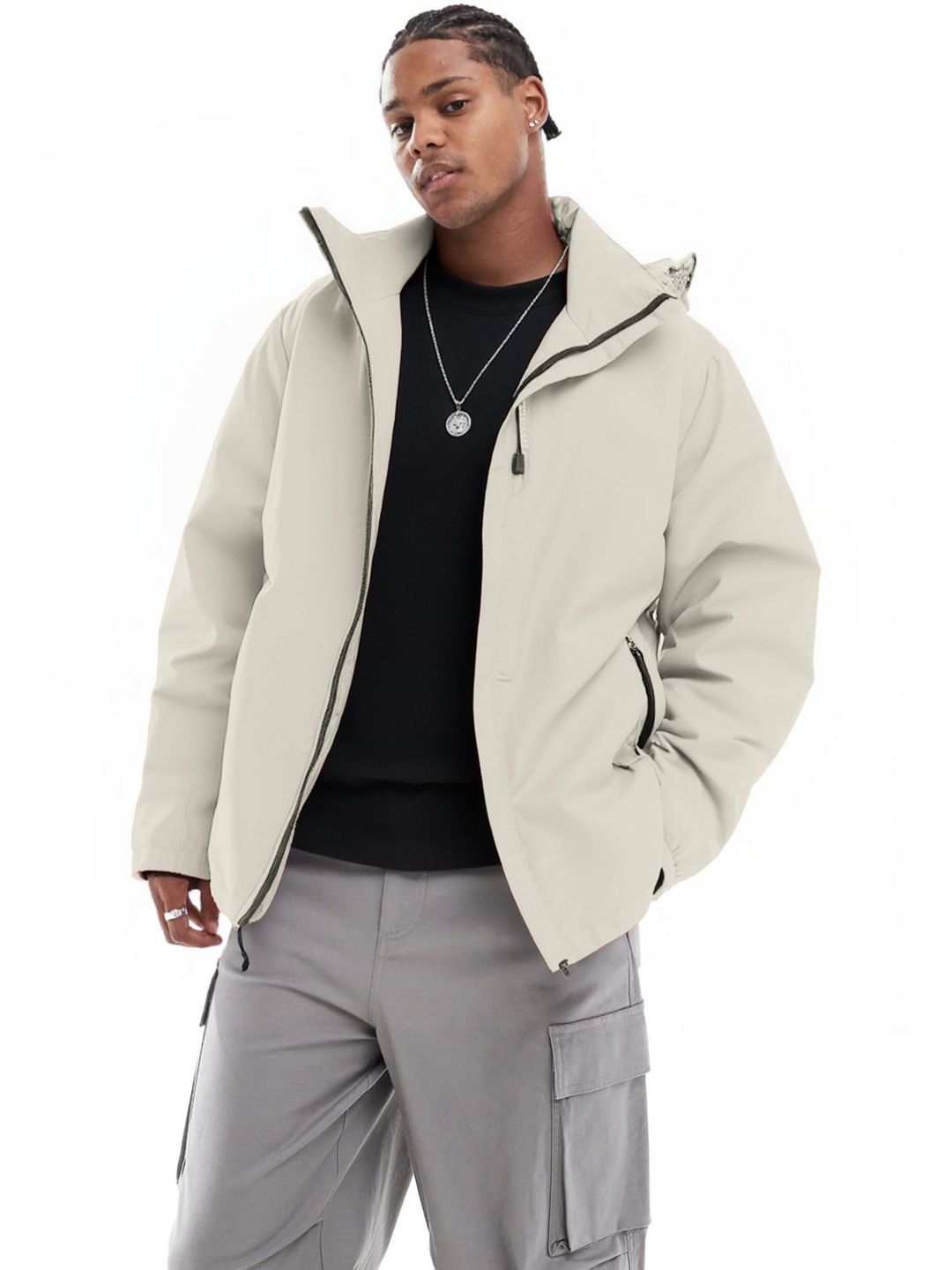 StyleCast x Revolte Hooded Tailored Jacket