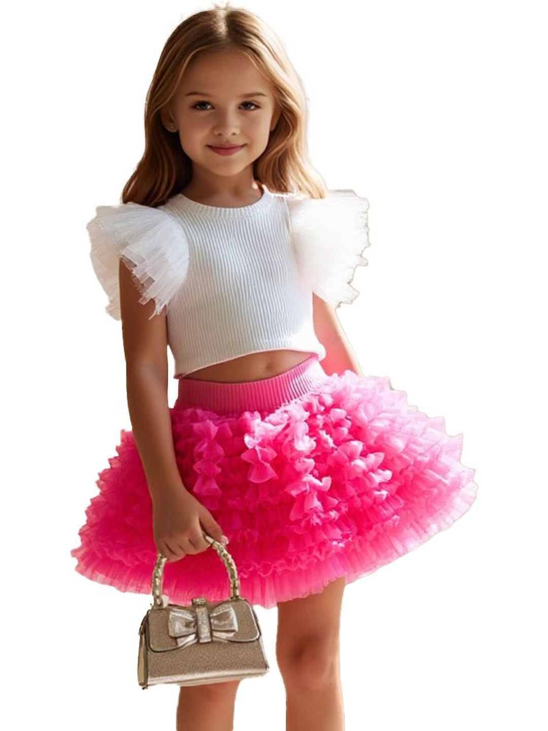 StyleCast x Revolte Girls Top With Skirt