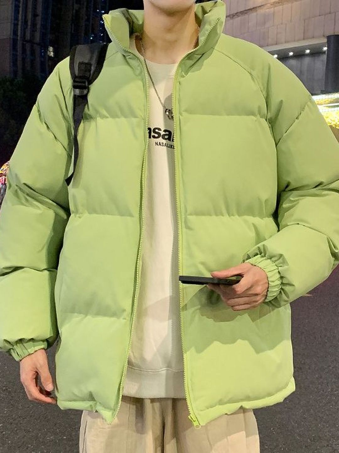 StyleCast x Revolte Stand Collar Padded Jacket