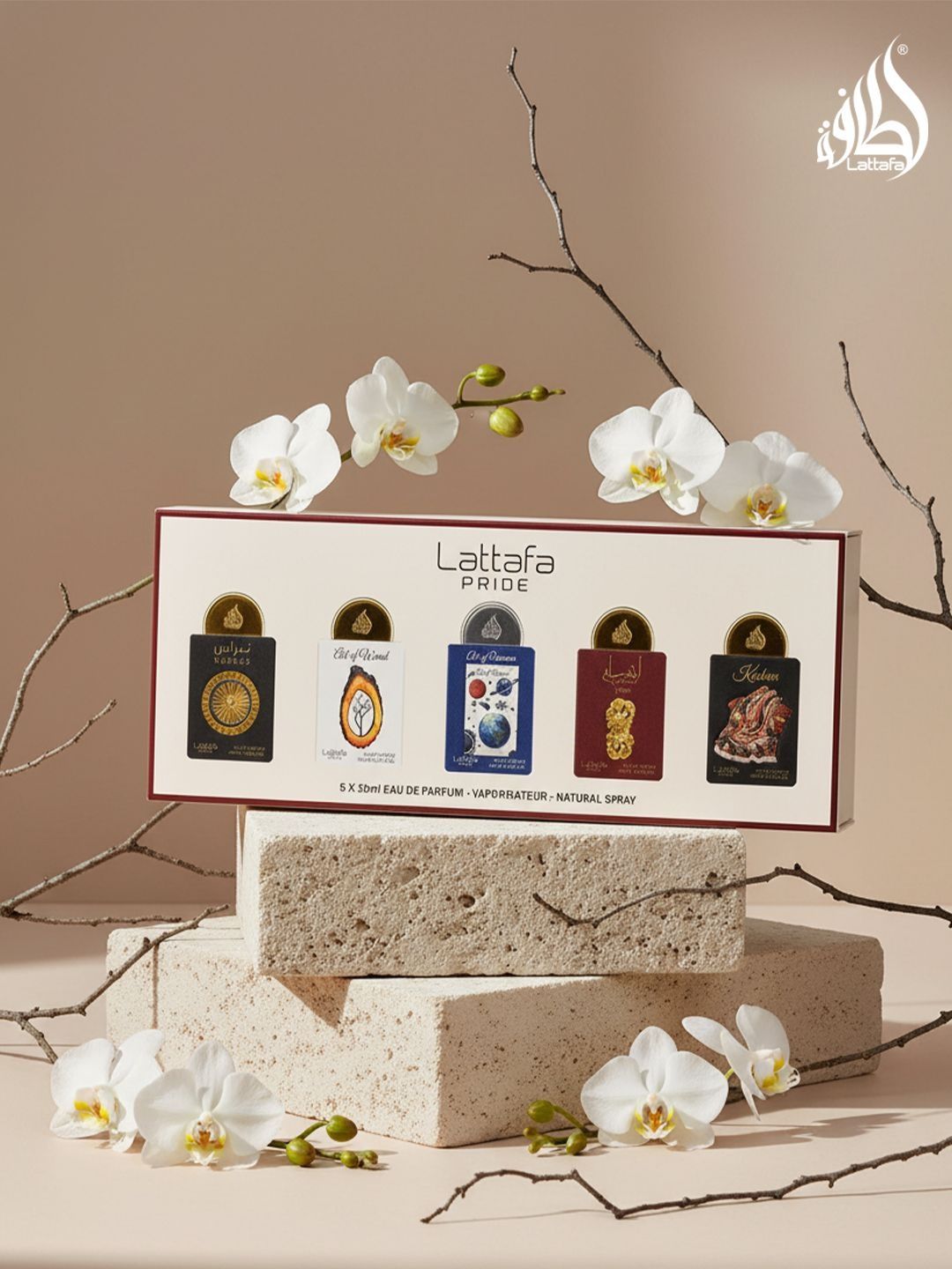 Buy Lattafa Set Of 5 Pride Gift Set Collection No.2 Eau De Parfum