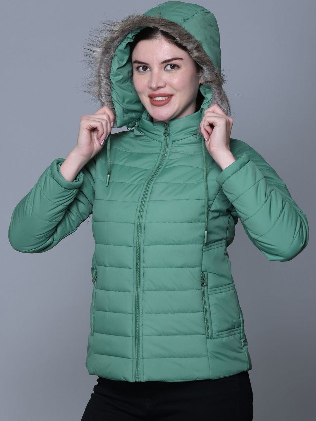 Rare Times Women Puffer Jacket