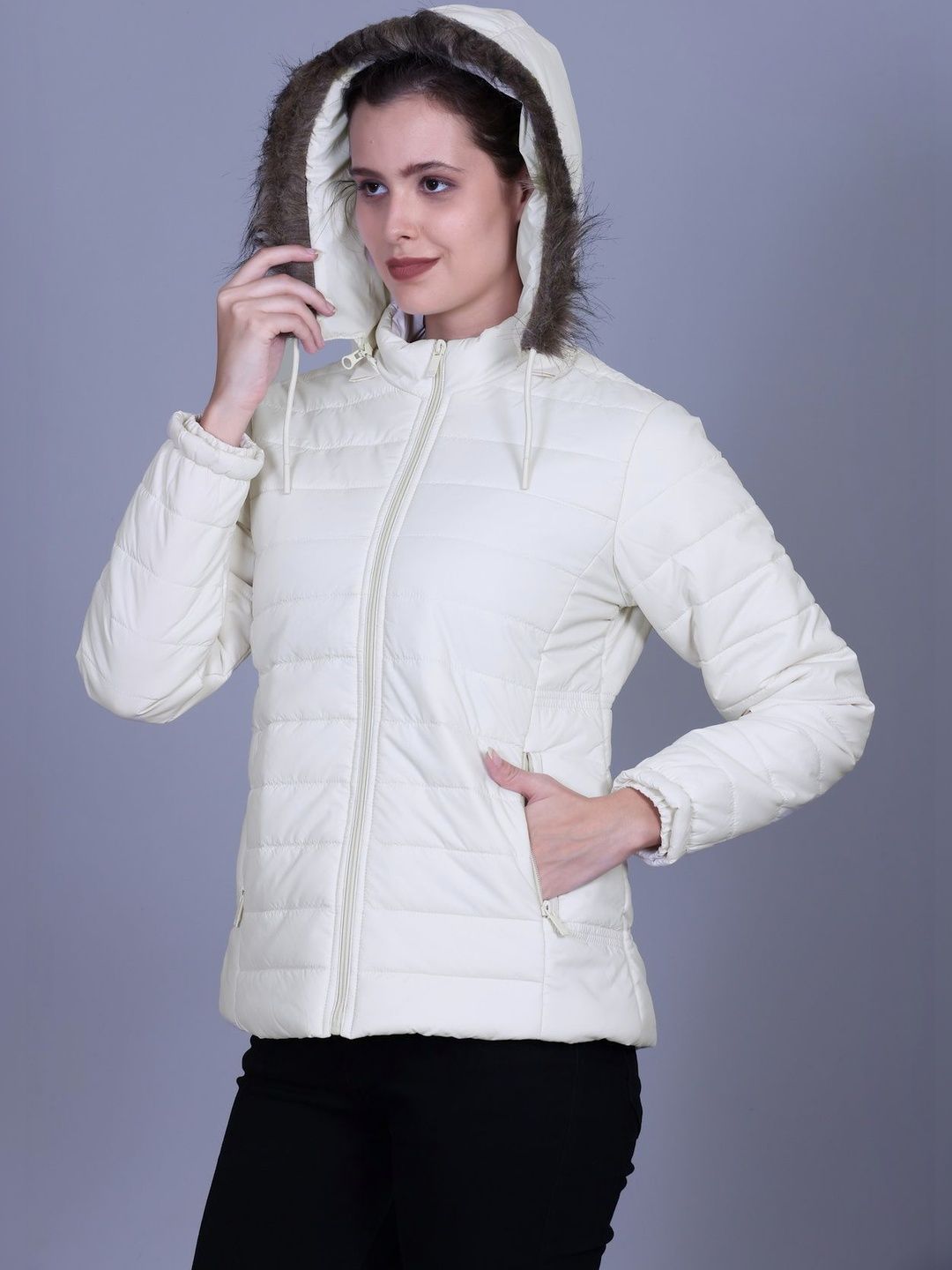 Rare Times Women Puffer Jacket