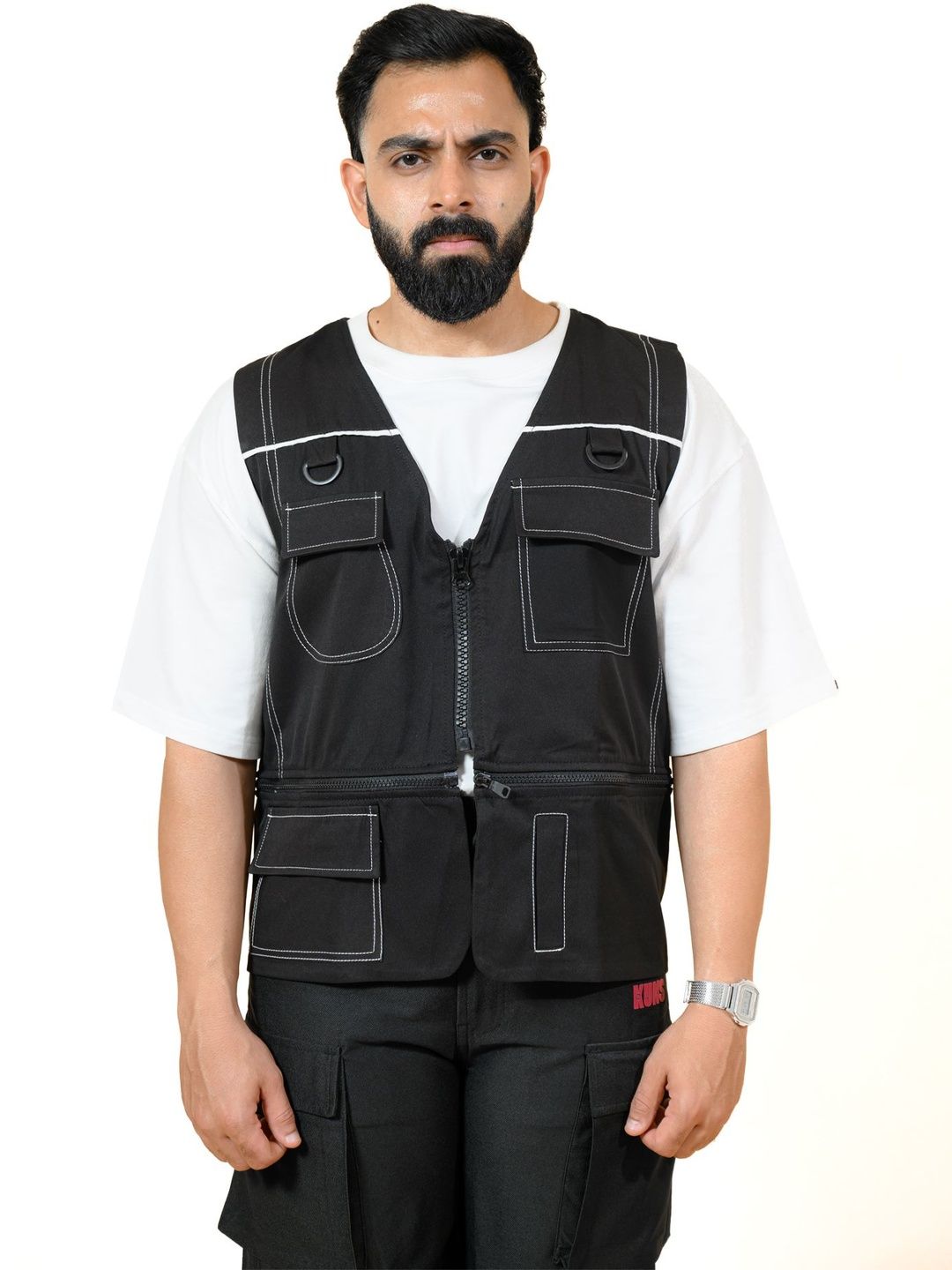 Kunsquad Unisex Sleeveless Fashion Jacket