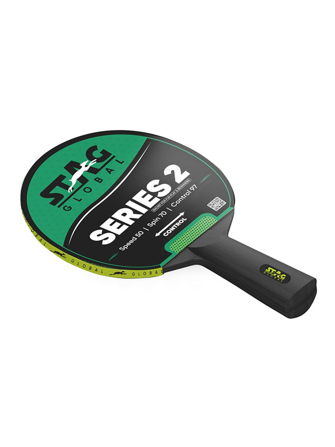STAG GLOBAL Series 2 TTFI Approved Starter Table Tennis Racket