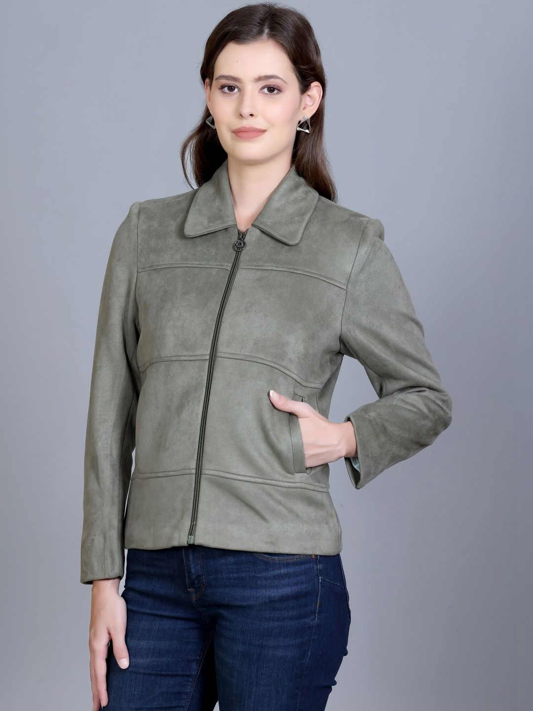 louren ★ cutoff tailored jacket Buy RFORTUNE Women Spread Collar Solid Tailored Jacket - Jackets
