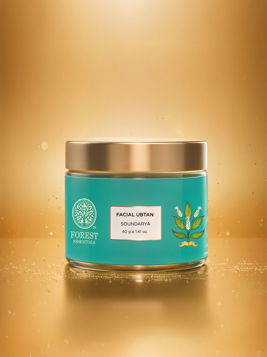 Forest Essentials Soundarya Facial Ubtan To Reduce Pigmentation & Improve Skin Texture 40g