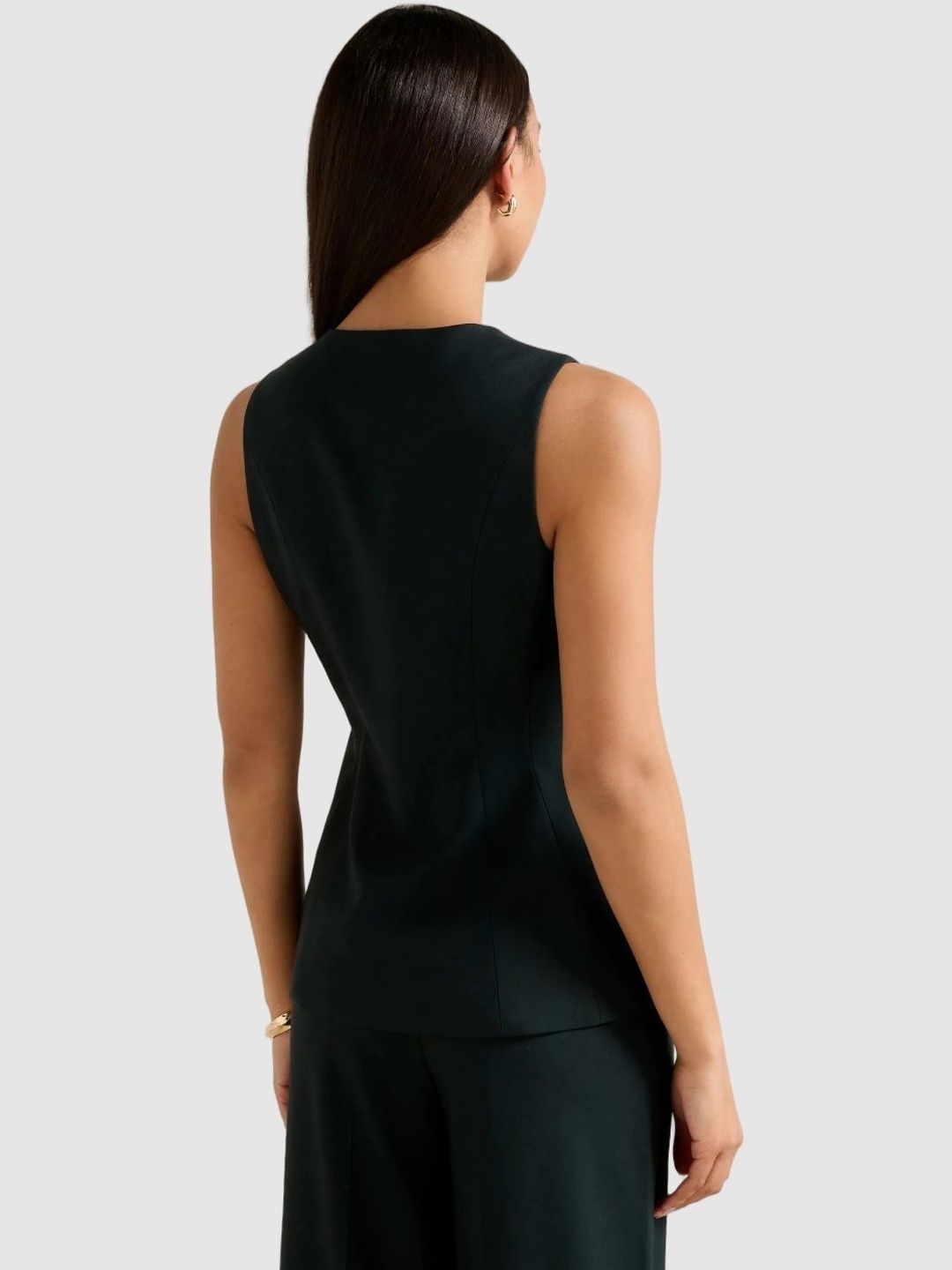 Hendrix Long Crew-Neck Formal Waistcoat