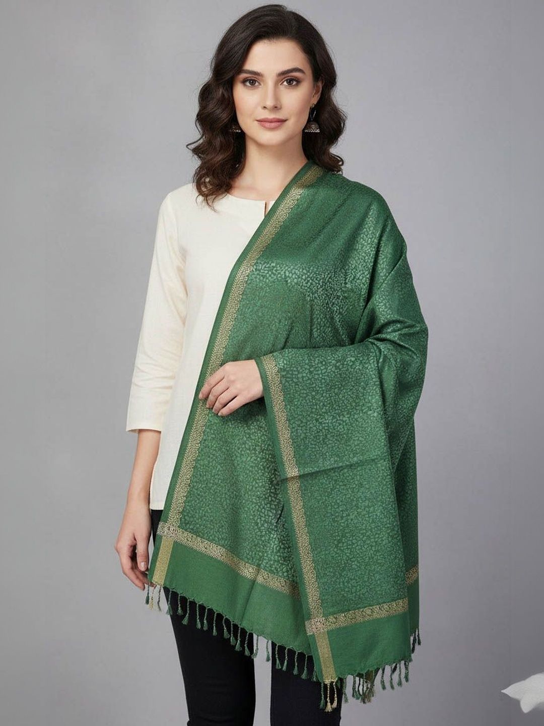 Vrinde Women Paisley Printed Shawl