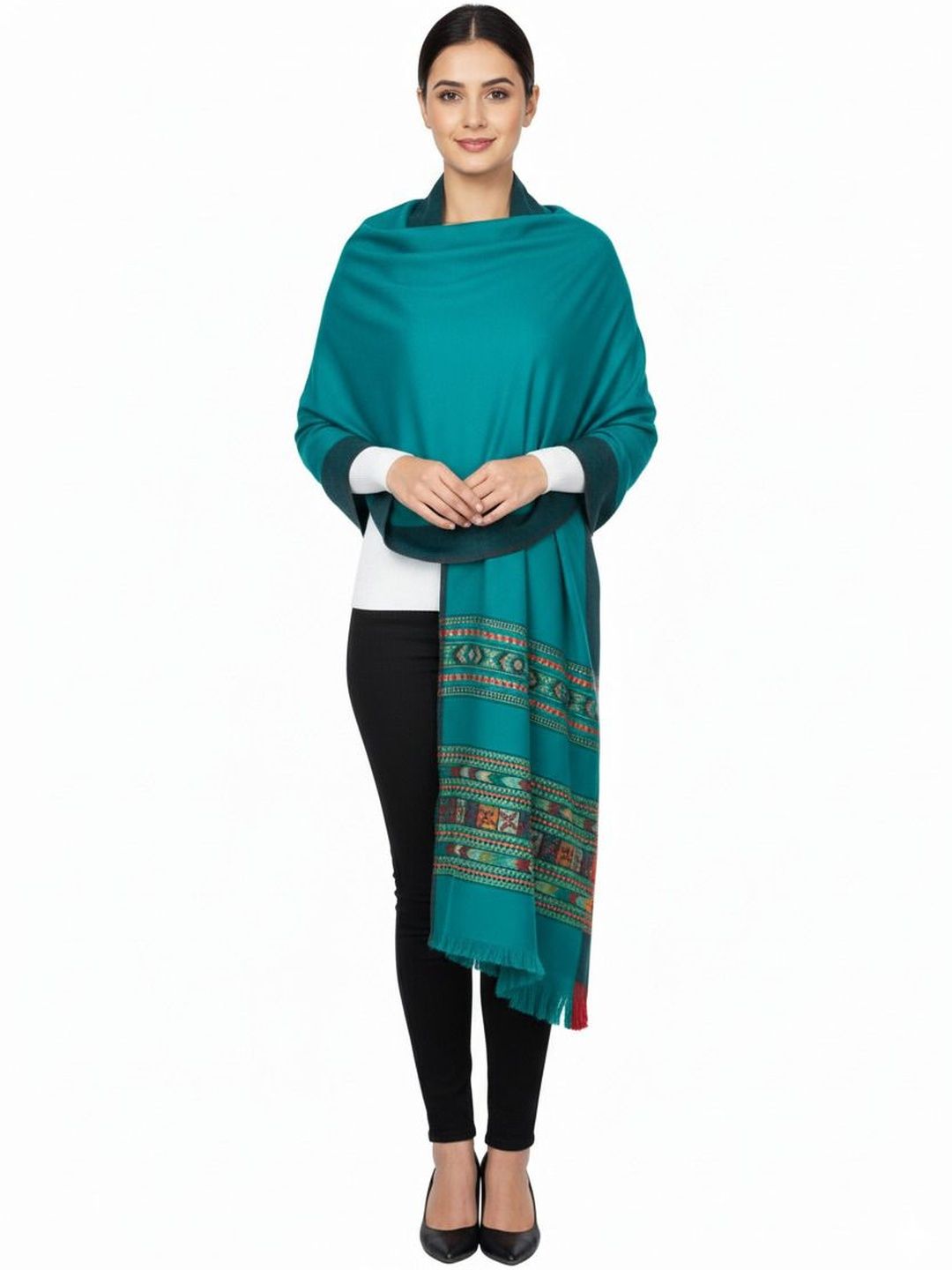 Vrinde Women Paisley Shawl