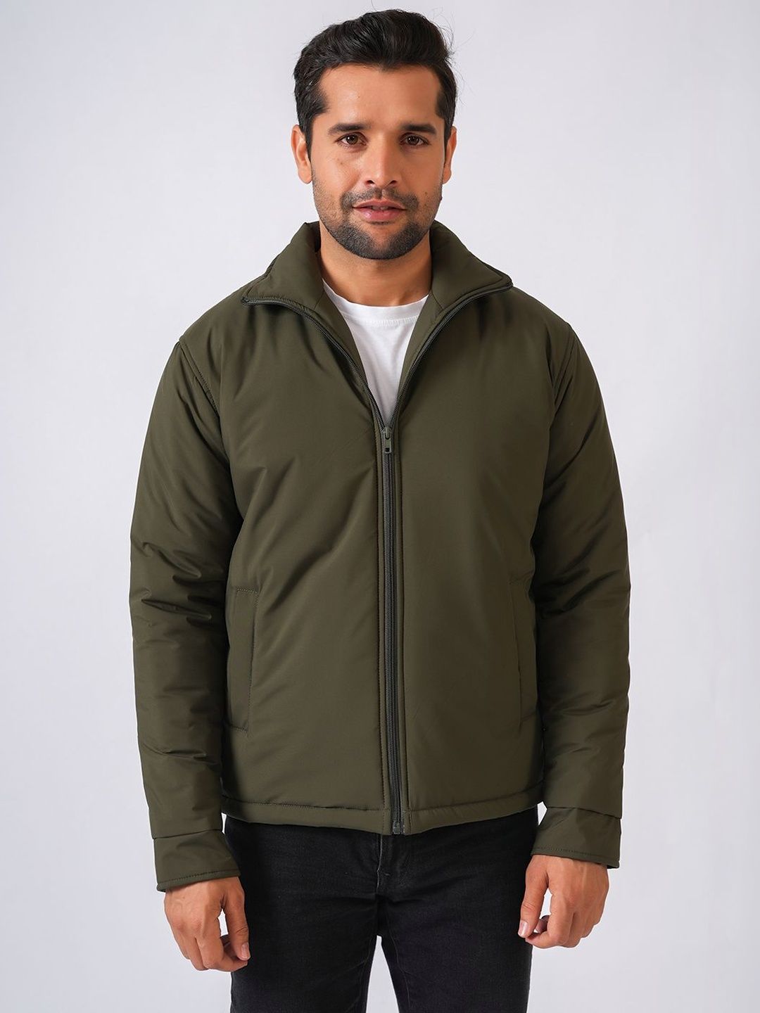 PERCH Men Lightweight Bomber Jacket