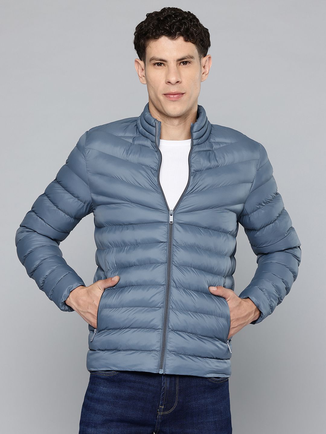 Fort Collins Mock Collar Padded Jacket