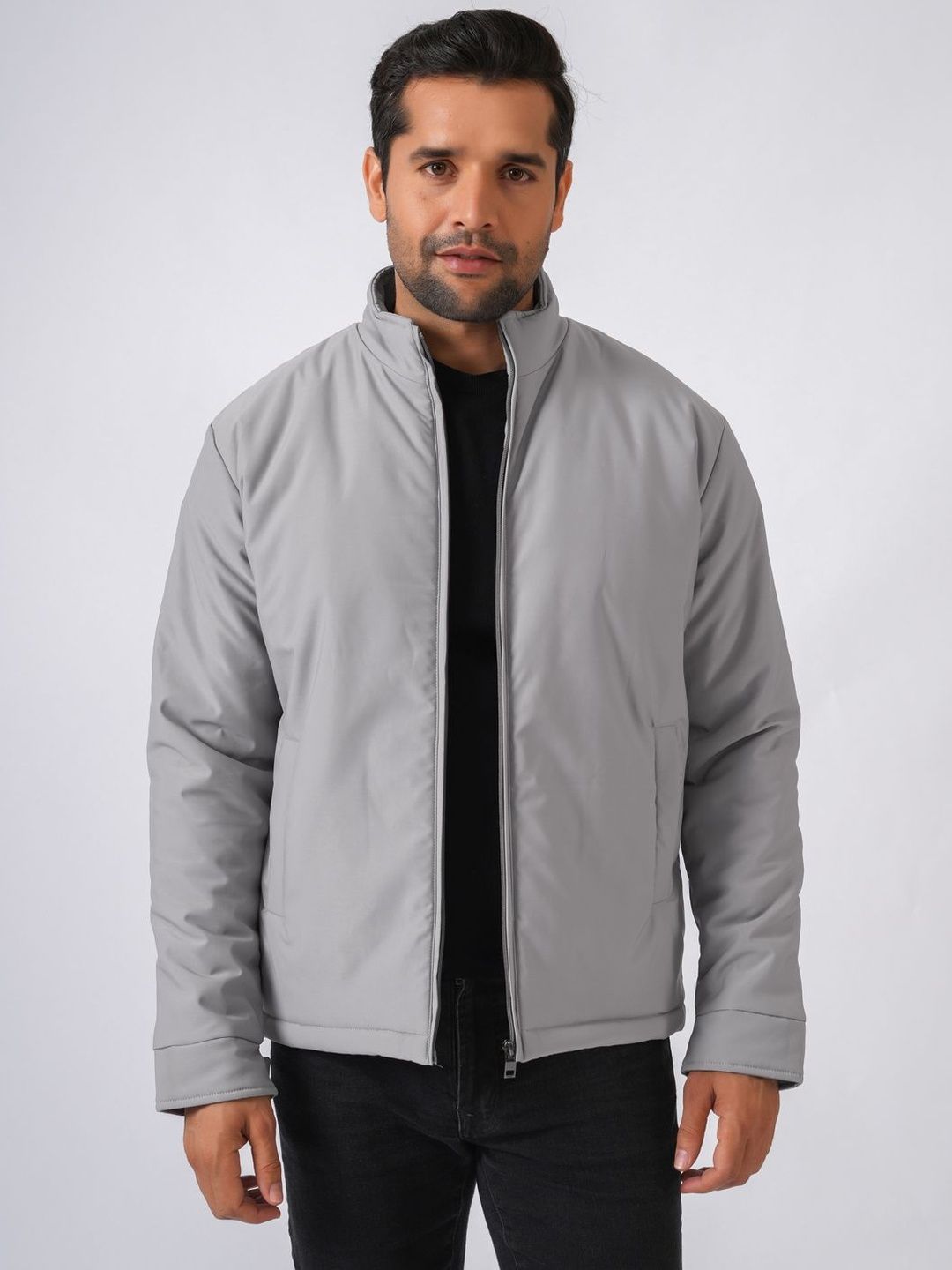 PERCH Men Lightweight Bomber Jacket