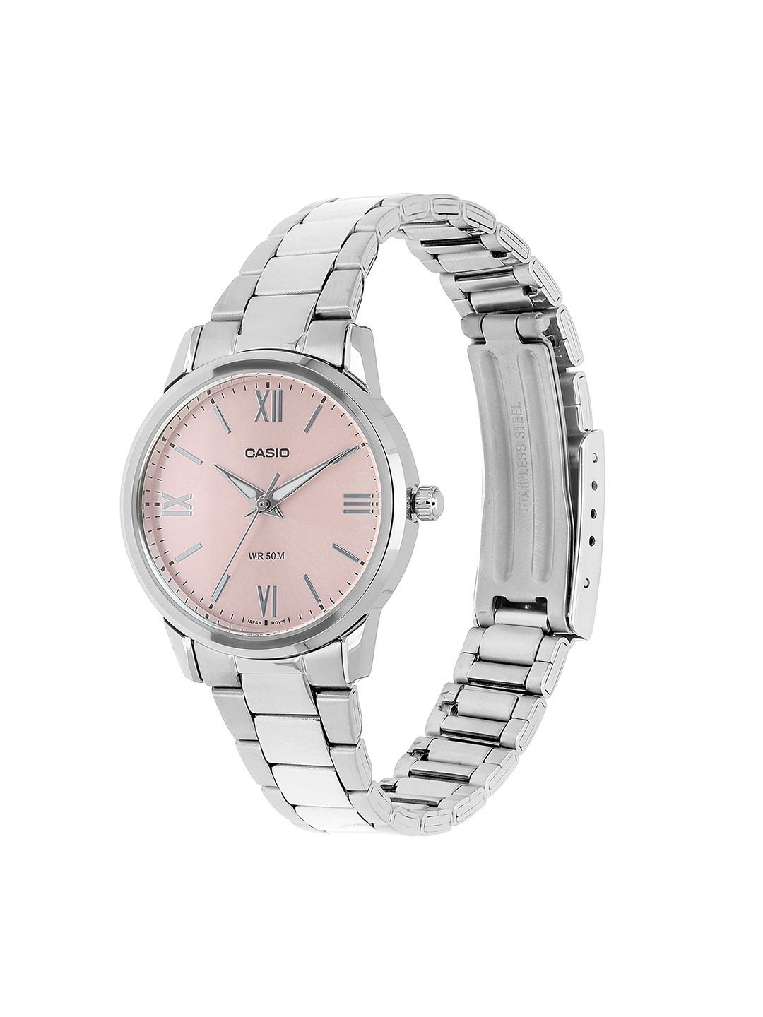 Buy CASIO ENTICER LADIES LTP-1303DD-4AVDF Pink Analog dial