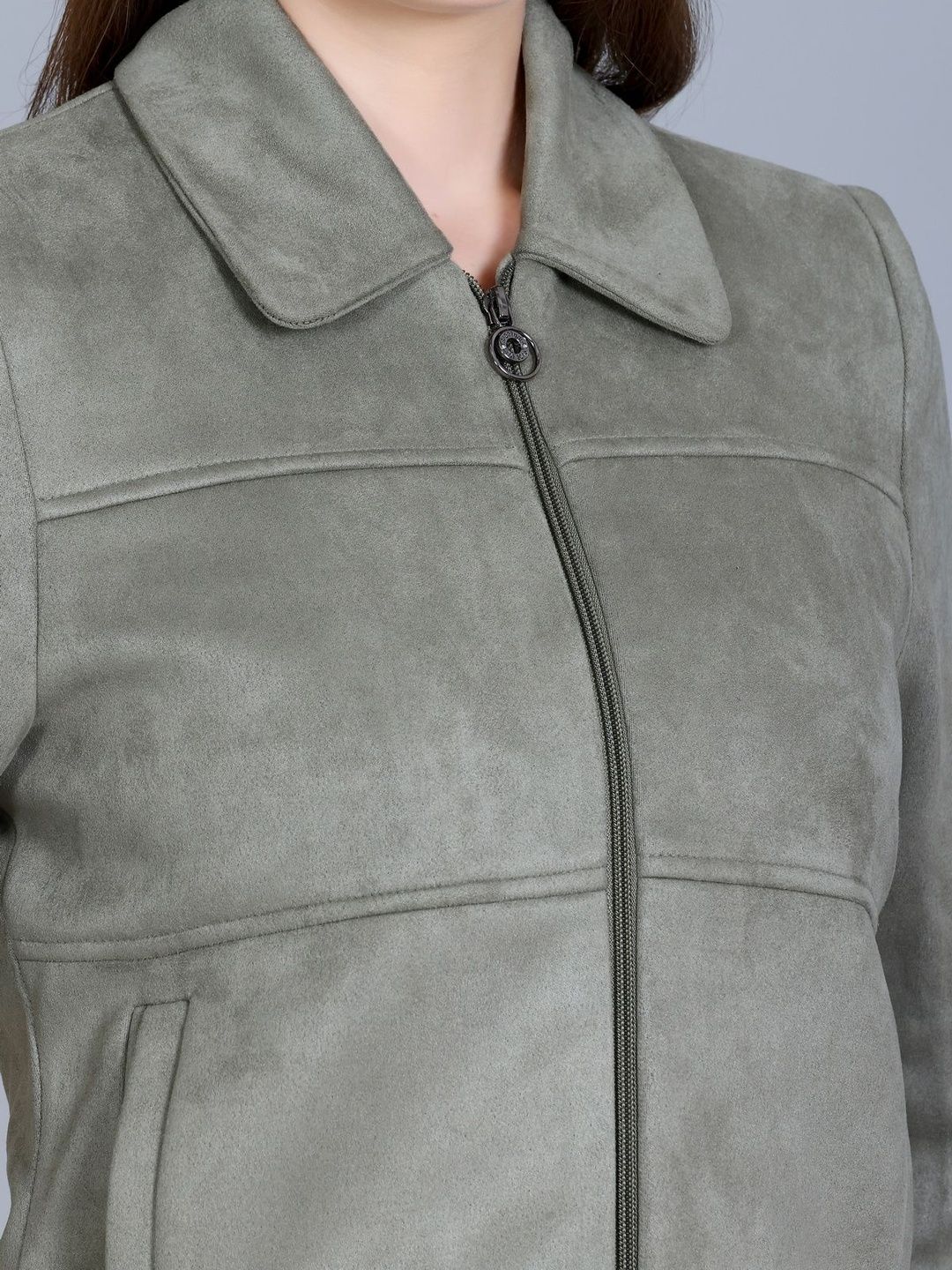 Buy RFORTUNE Women Spread Collar Solid Tailored Jacket - Jackets