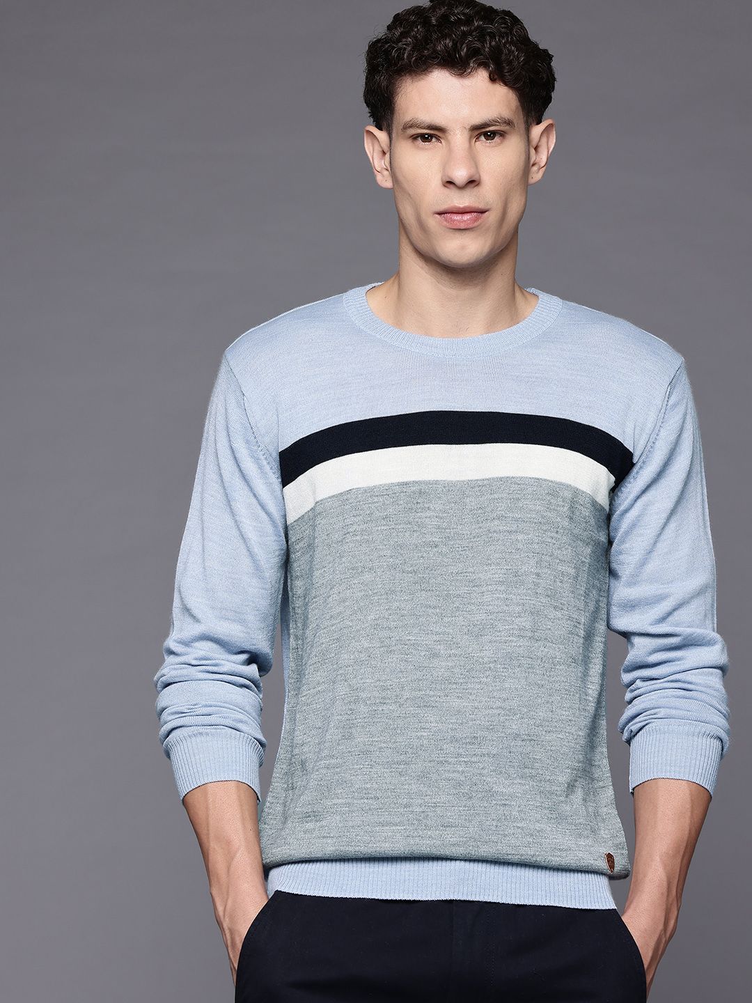 Raymond Colourblocked Pullover