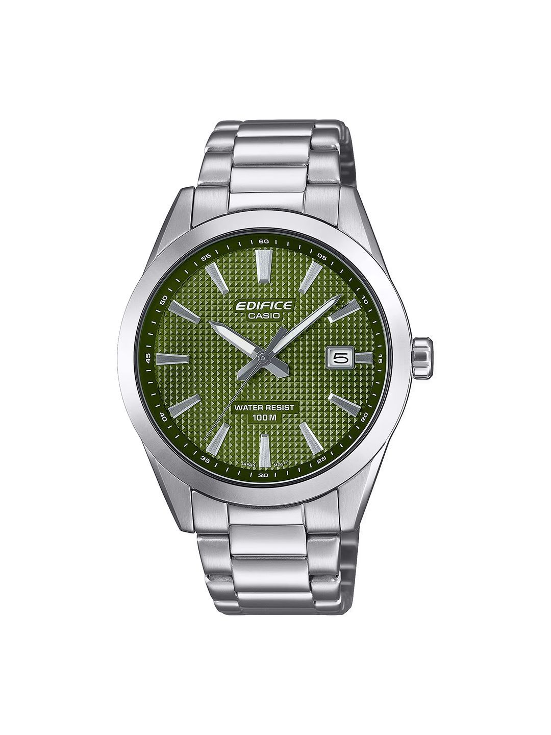 CASIO CASIO EDIFICE EFV-160D-3AVDF Green Analog dial Stainless Steel Band ED685