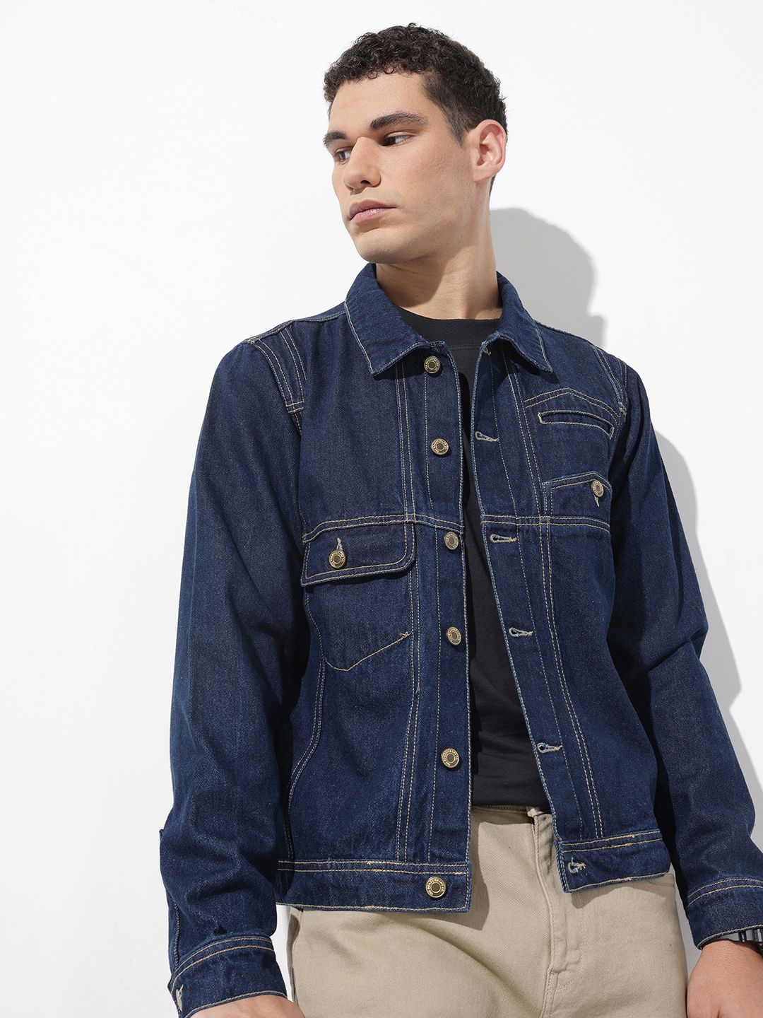 The Roadster Life Co. Pure Cotton Denim Jacket