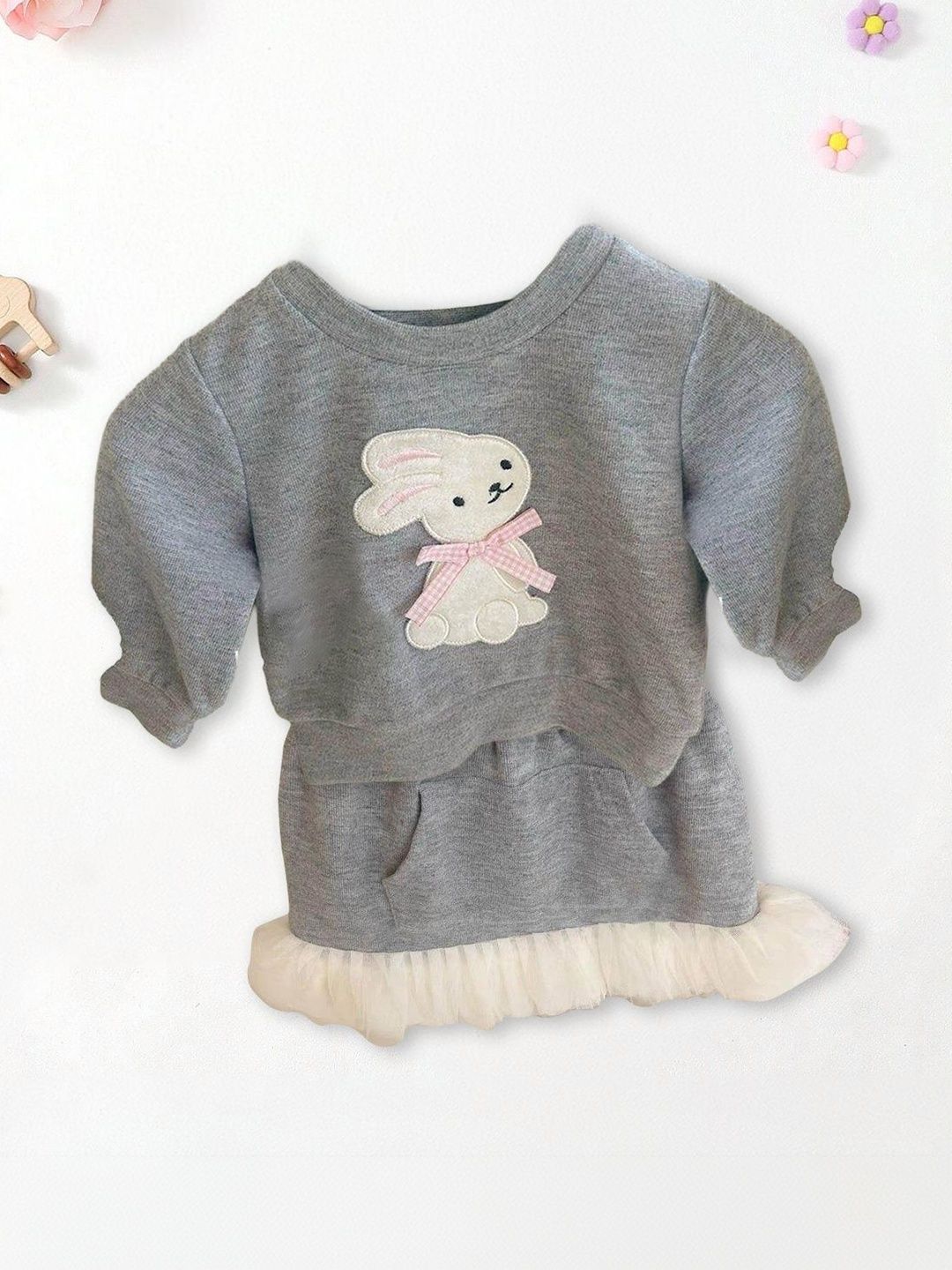 FOREVER FRIDAY Girls T-shirt with Skirt