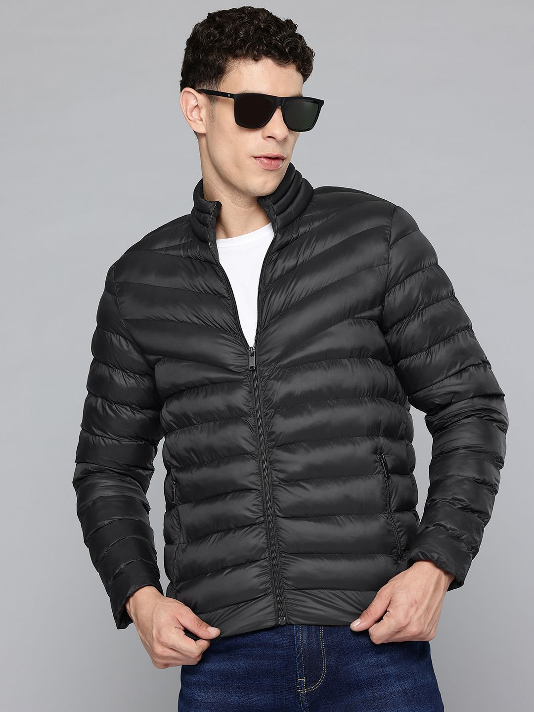 Fort Collins Mock Collar Padded Jacket