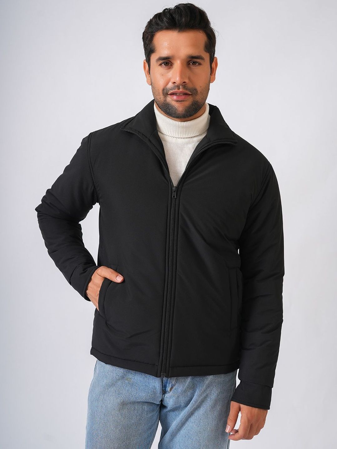 PERCH Men Lightweight Bomber Jacket