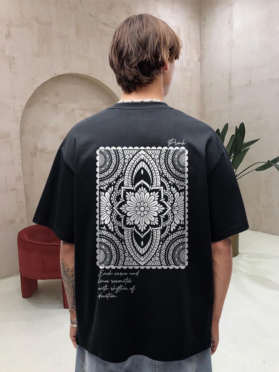 PRONK Men Printed T-shirt