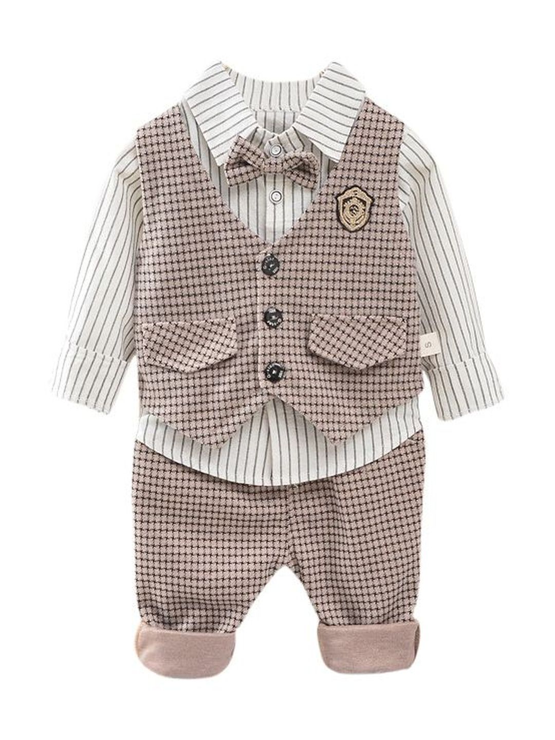 StyleCast x Revolte Boys Striped Shirt with Trousers