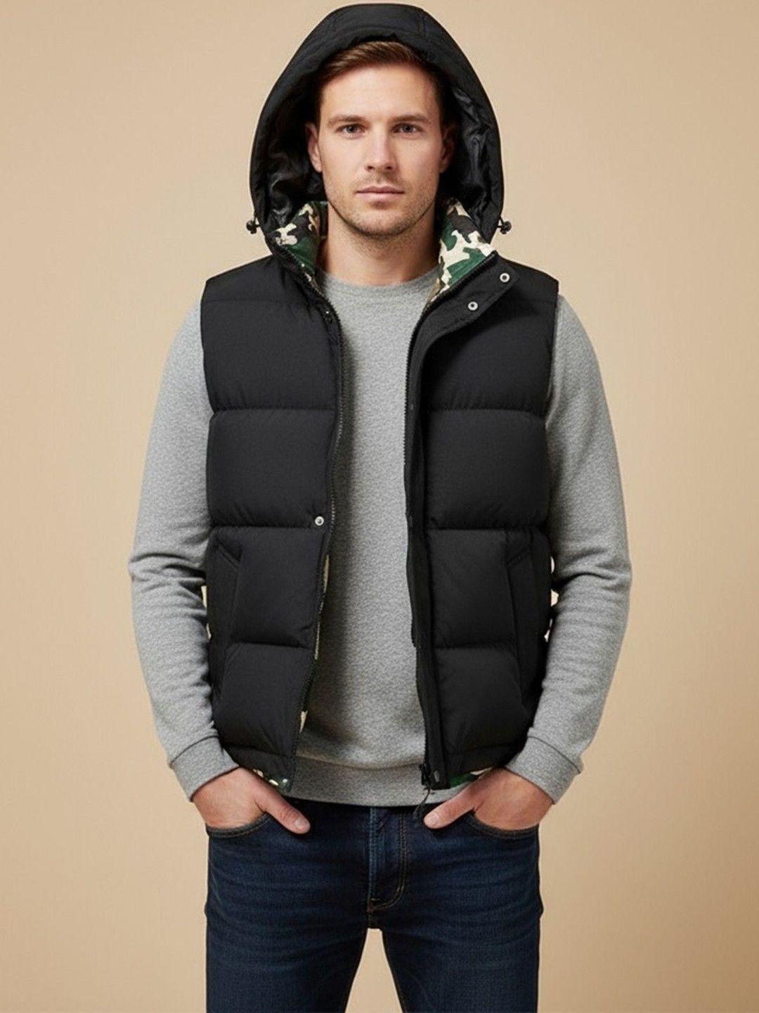 Mast & Harbour Men Puffer Jacket