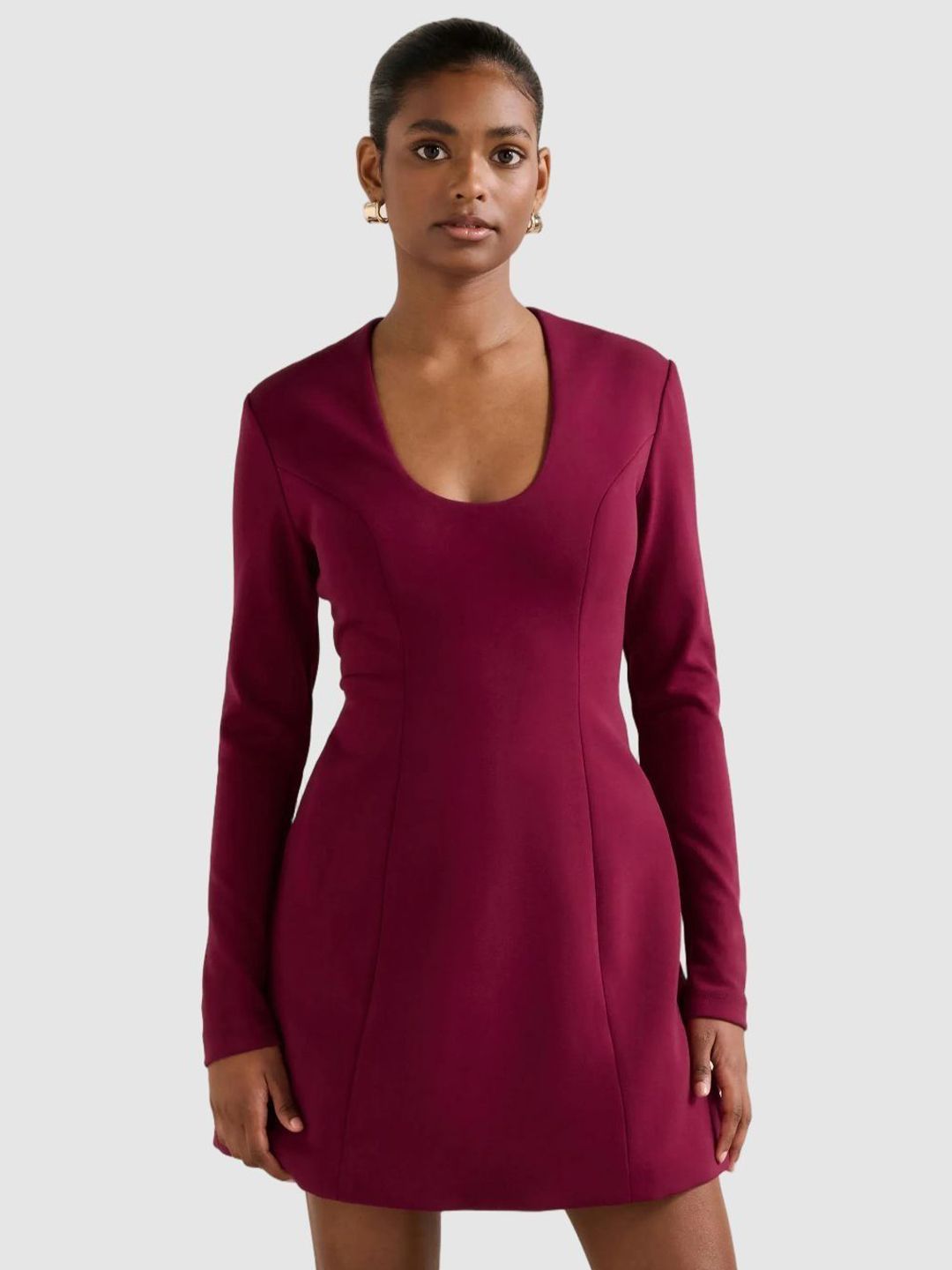 forever new burgundy dress Diamonds Are Forever Gown - Burgundy